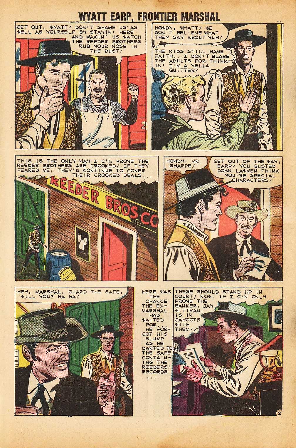 Read online Wyatt Earp Frontier Marshal comic -  Issue #30 - 4