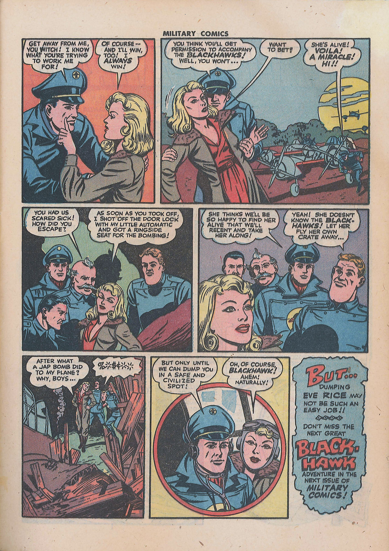 Read online Military Comics comic -  Issue #34 - 17