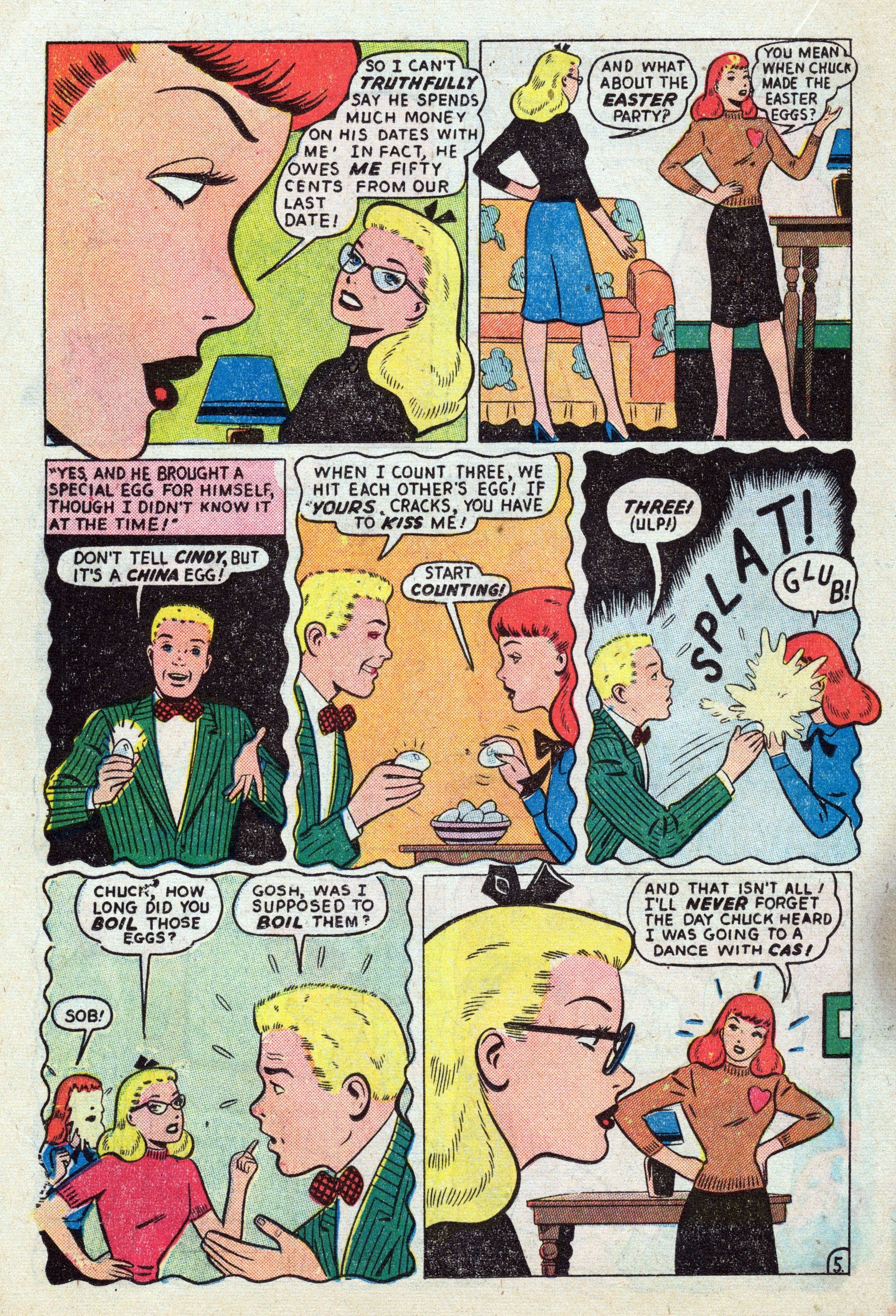 Read online Junior Miss (1947) comic -  Issue #31 - 21