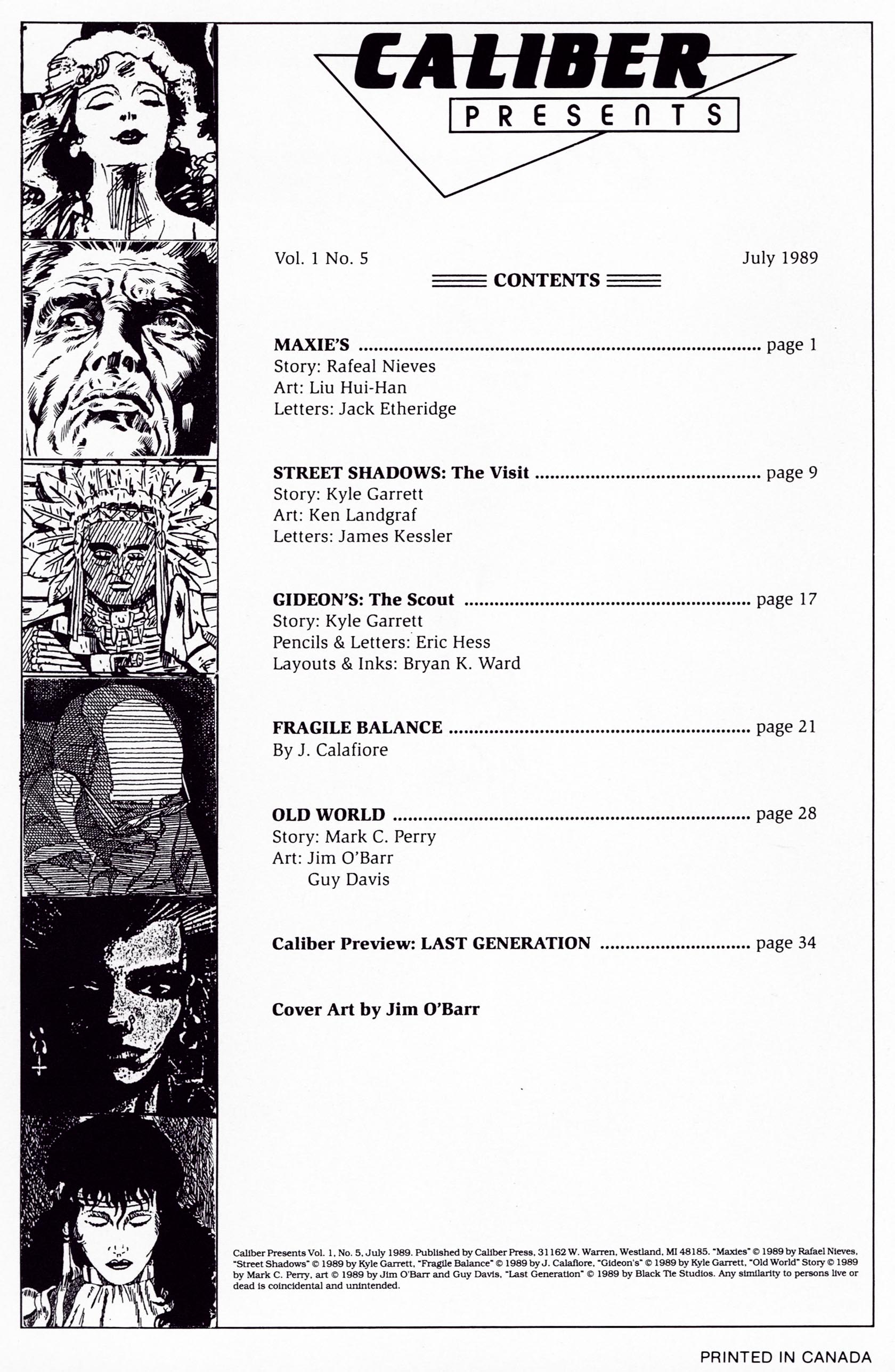 Read online Caliber Presents comic -  Issue #5 - 2