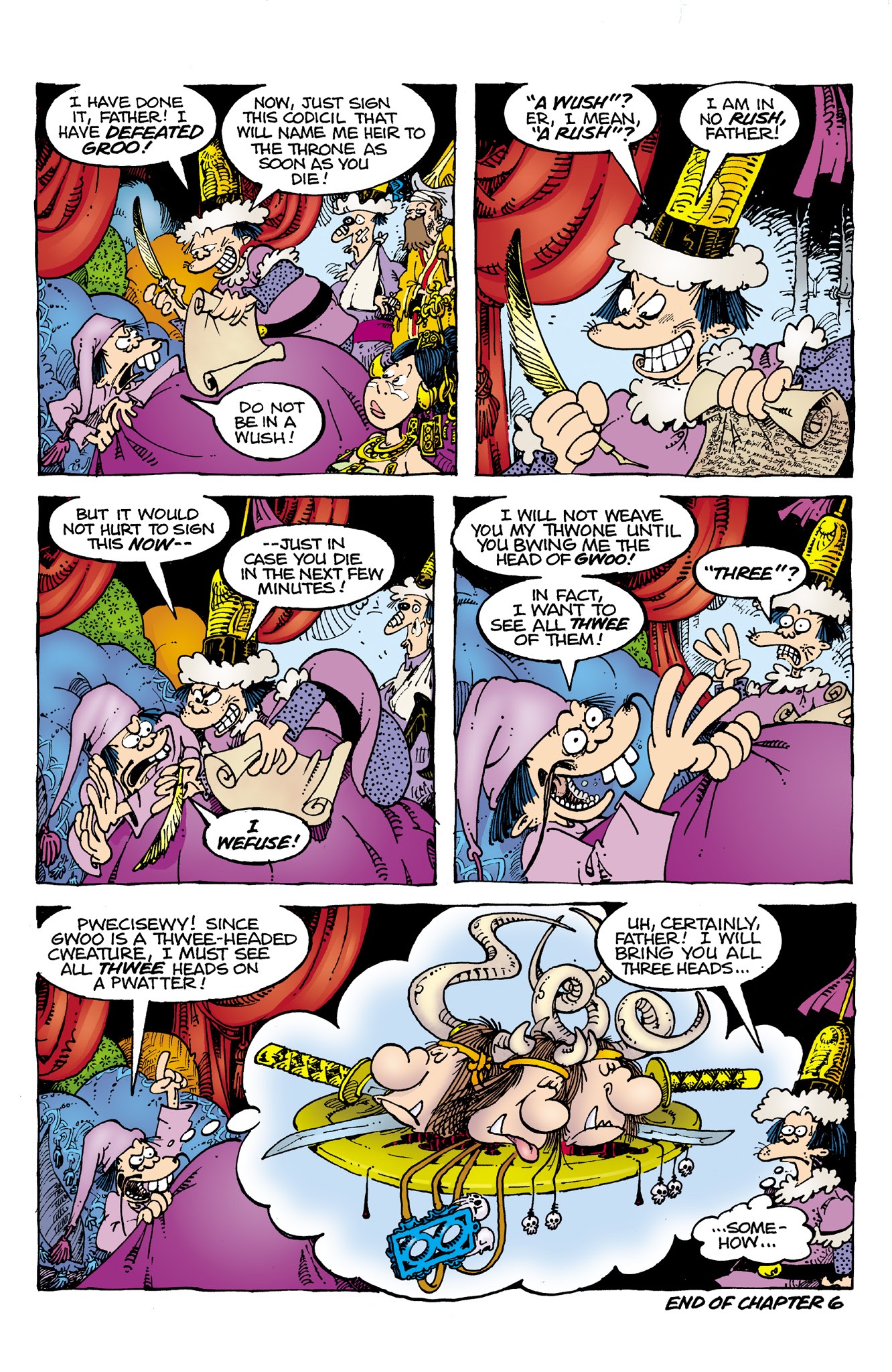 Read online Sergio Aragonés' Groo: Mightier Than the Sword comic -  Issue # _TPB - 79