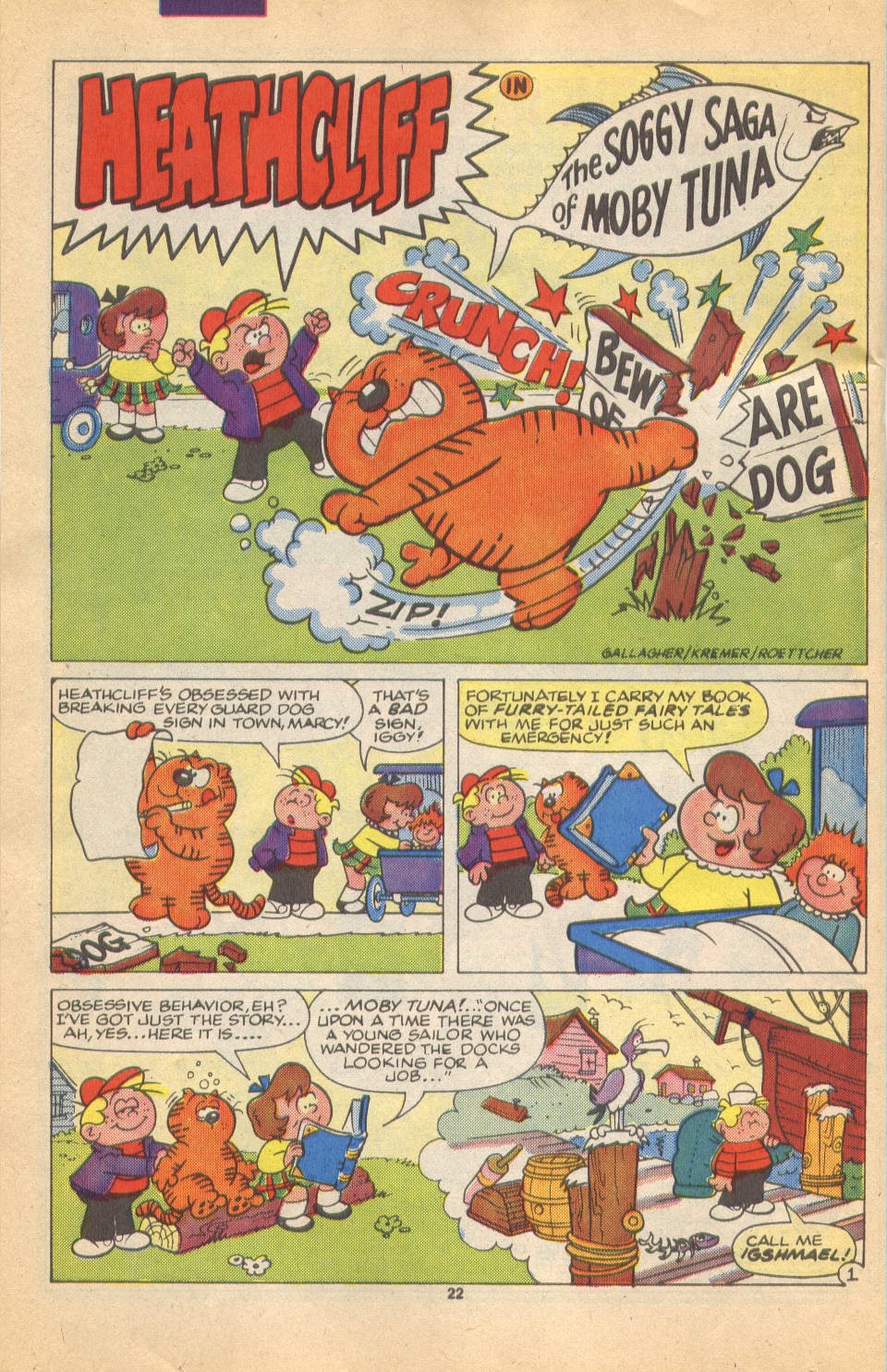 Read online Heathcliff's Funhouse comic -  Issue #8 - 16
