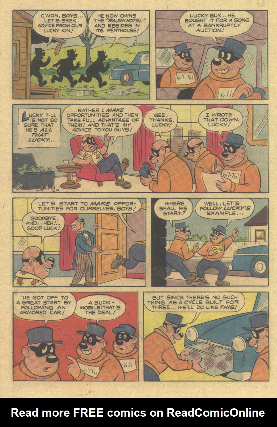 Read online Walt Disney THE BEAGLE BOYS comic -  Issue #32 - 22