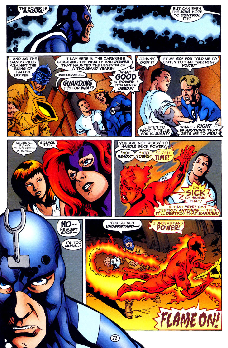Read online Fantastic Four: Fireworks comic -  Issue #3 - 12