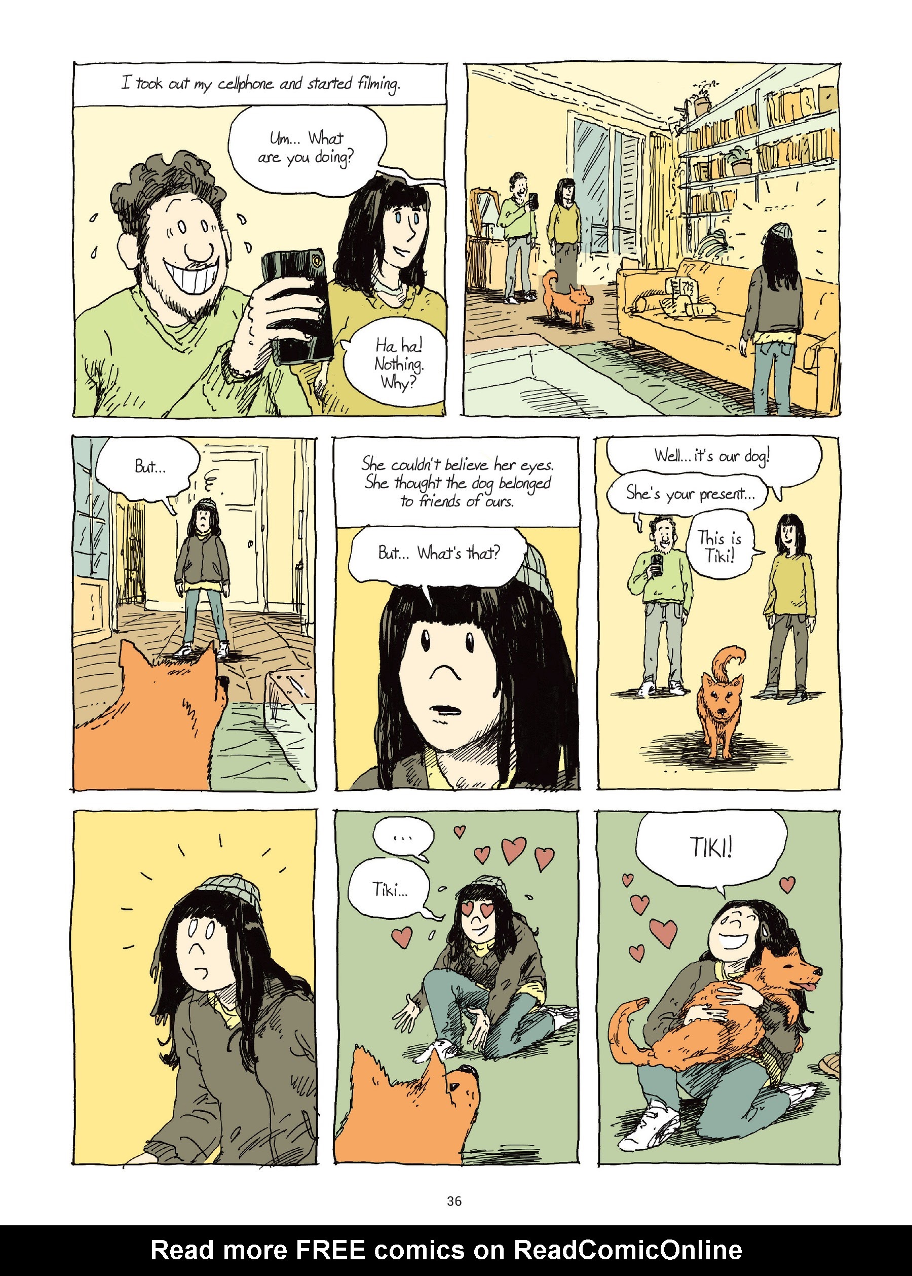 Read online Tiki: A Very Ruff Year comic -  Issue # TPB - 36