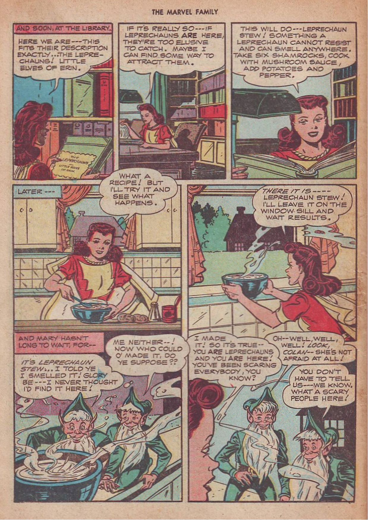Read online The Marvel Family comic -  Issue #22 - 22