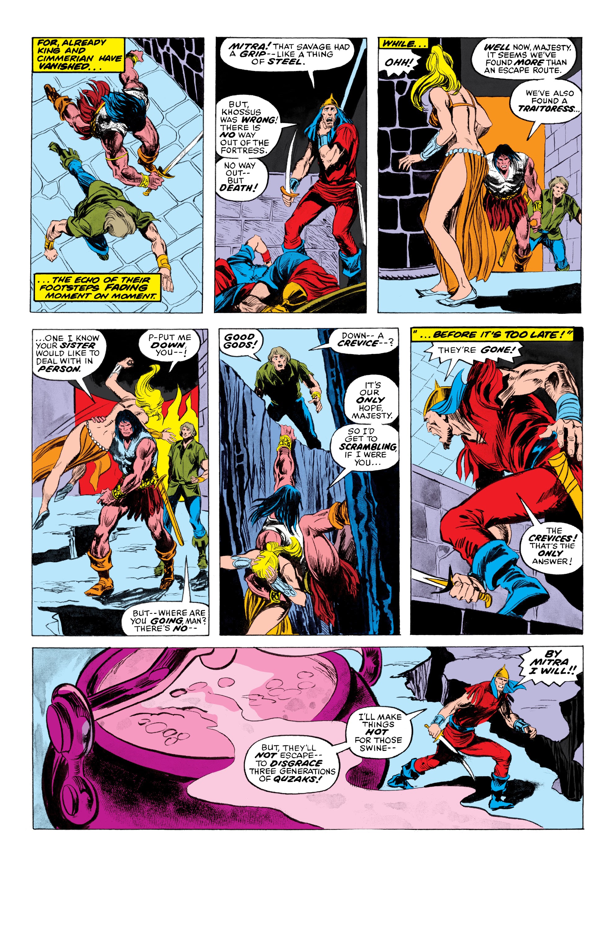 Read online Conan the Barbarian Epic Collection: The Original Marvel Years - Of Once and Future Kings comic -  Issue # TPB (Part 3) - 79