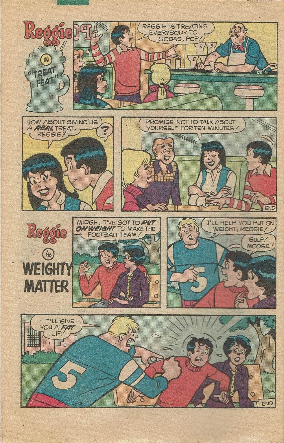 Read online Reggie's Wise Guy Jokes comic -  Issue #52 - 6