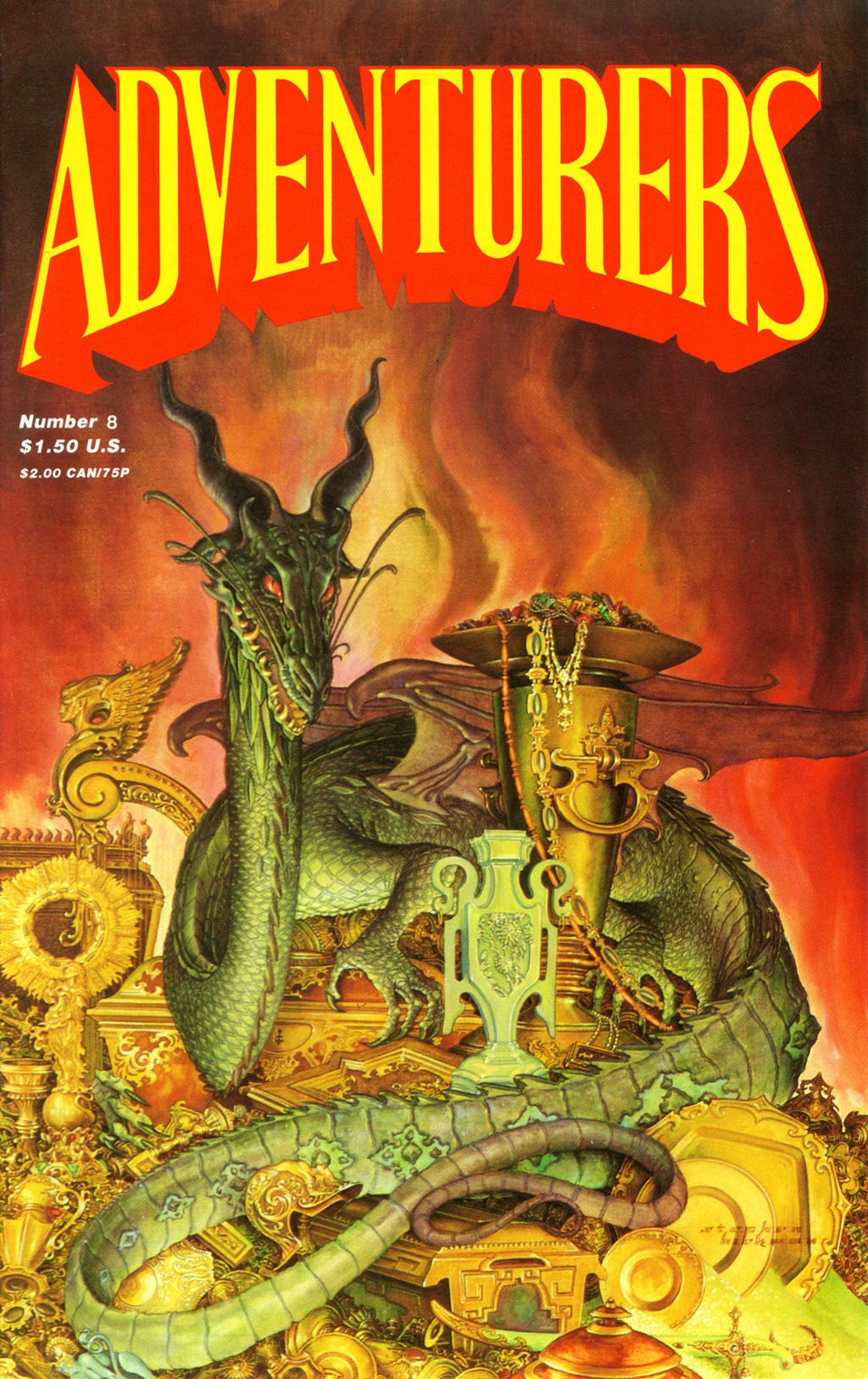 Read online Adventurers (1986) comic -  Issue #8 - 1