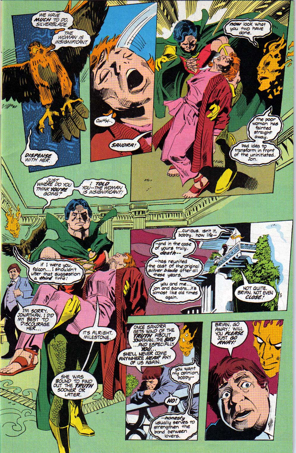 Read online Silverblade comic -  Issue #6 - 4