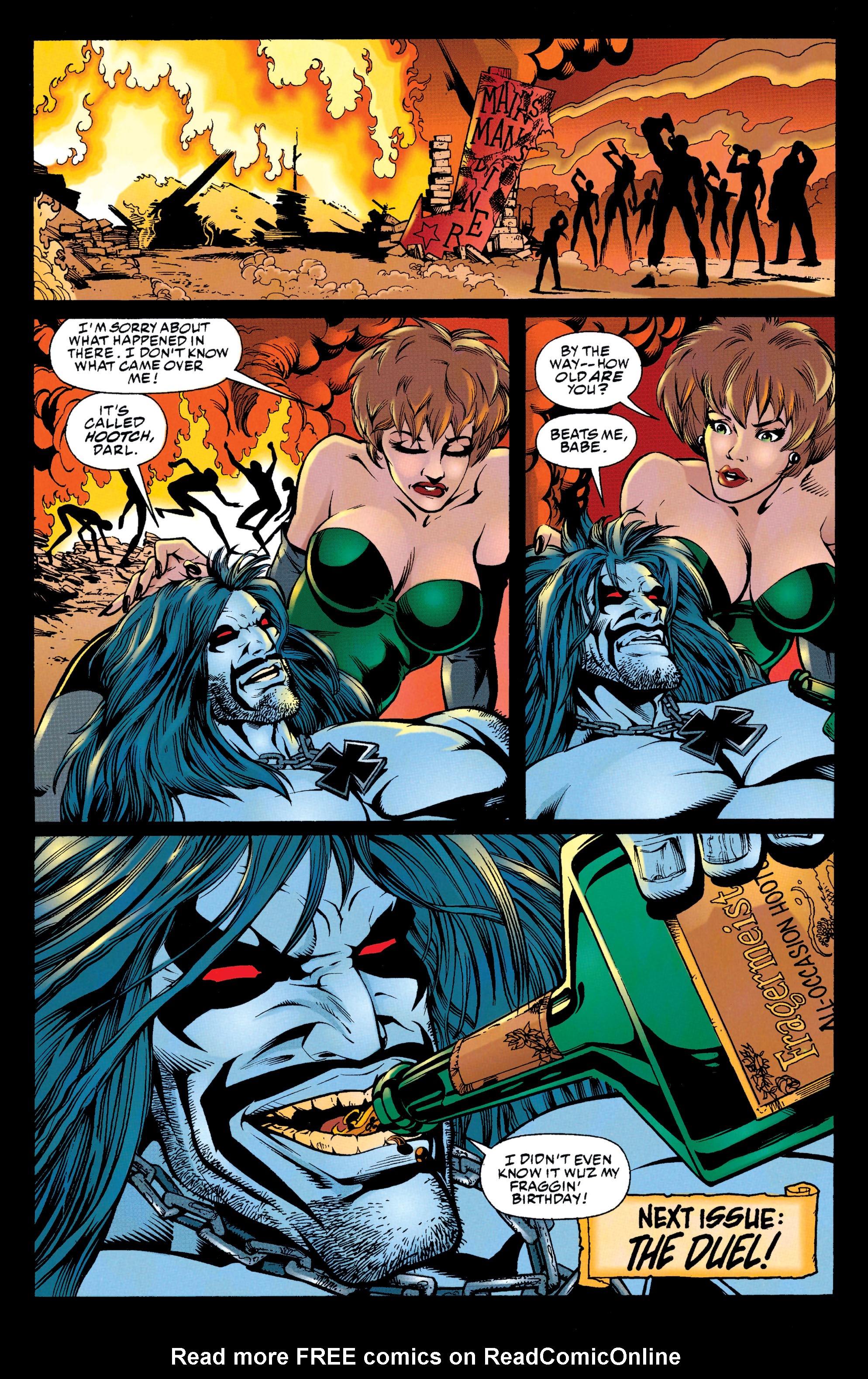 Read online Lobo (1993) comic -  Issue #25 - 23