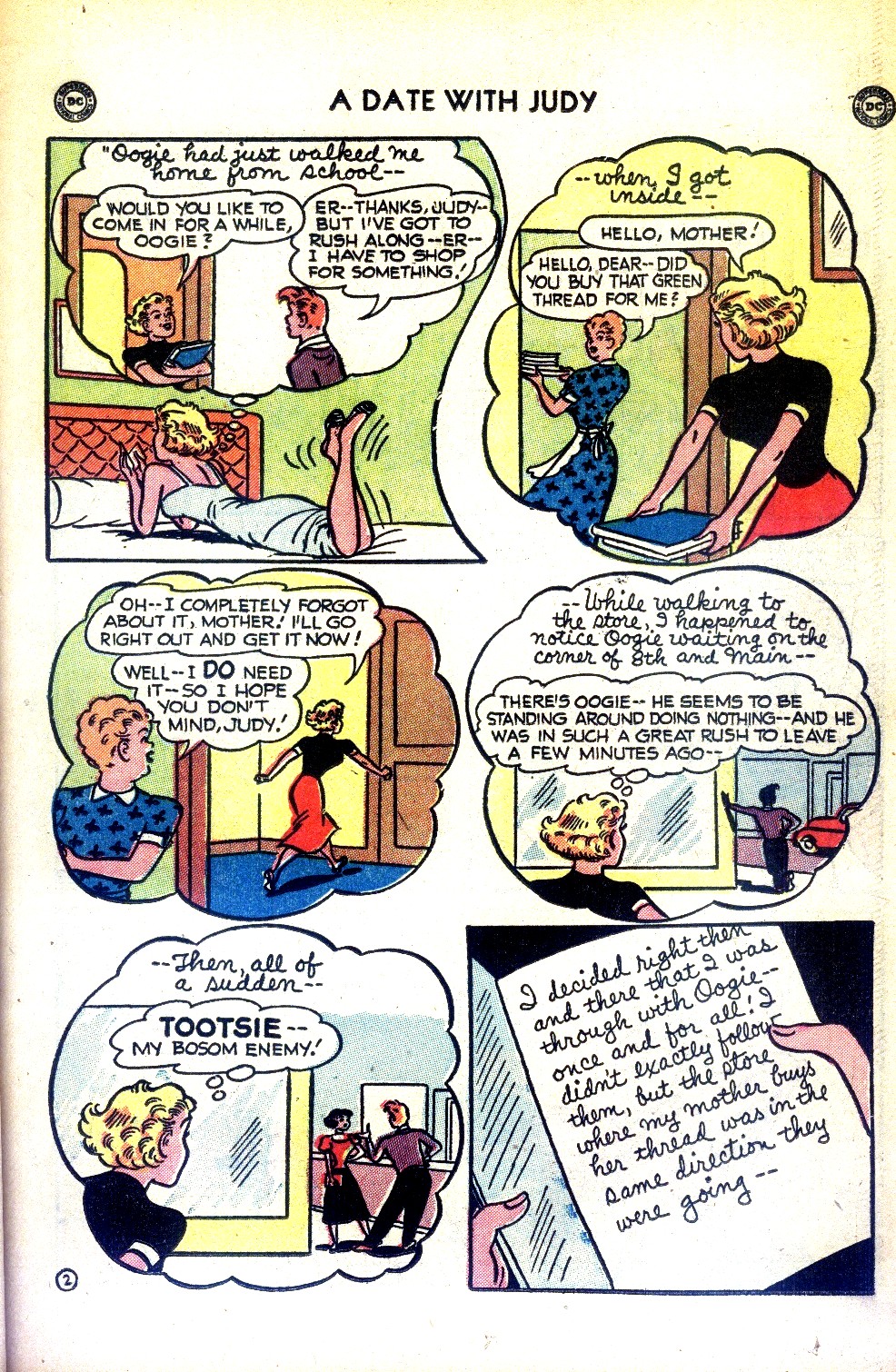 Read online A Date with Judy comic -  Issue #22 - 15