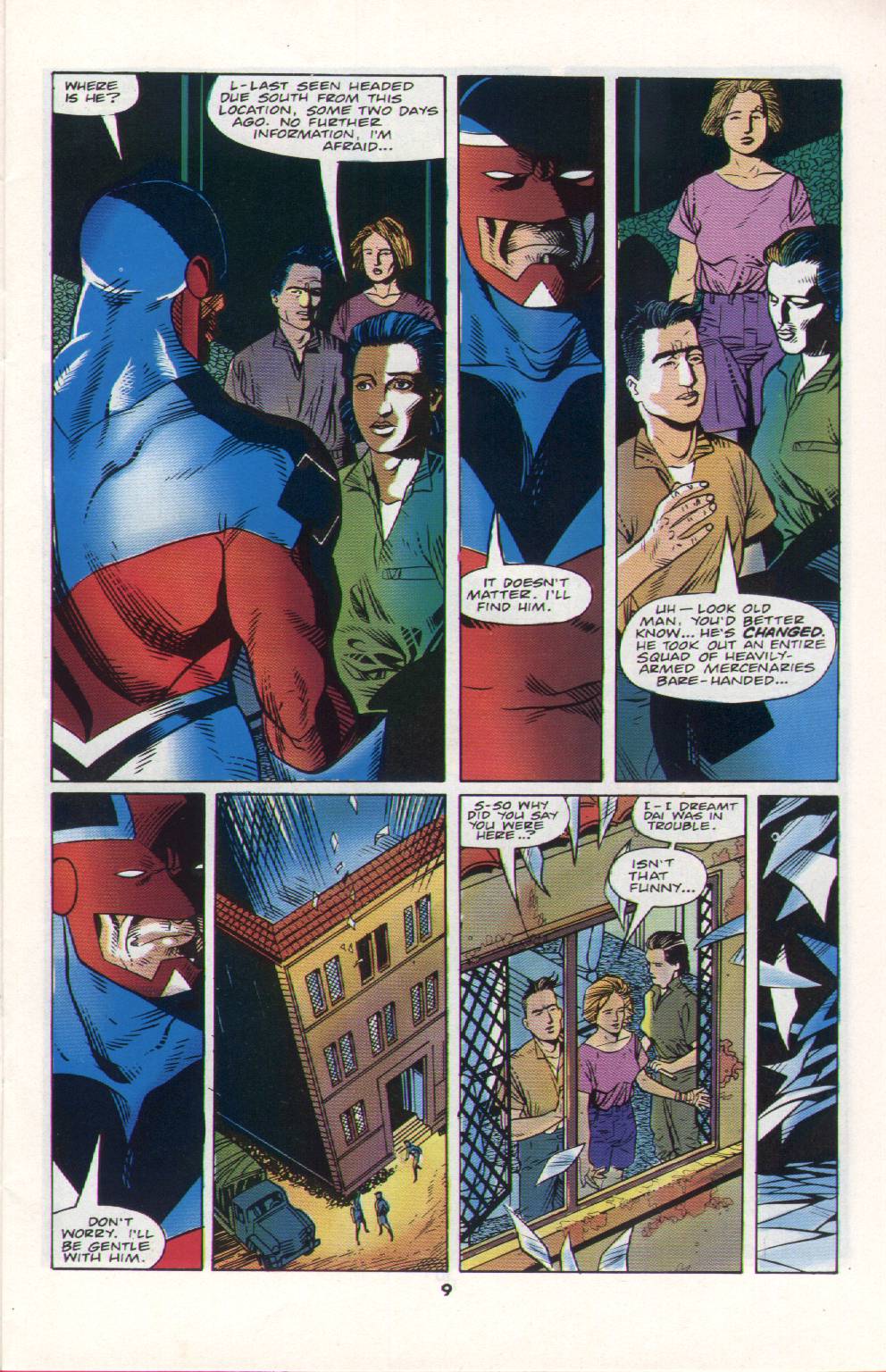 Read online The Knights of Pendragon comic -  Issue #5 - 9