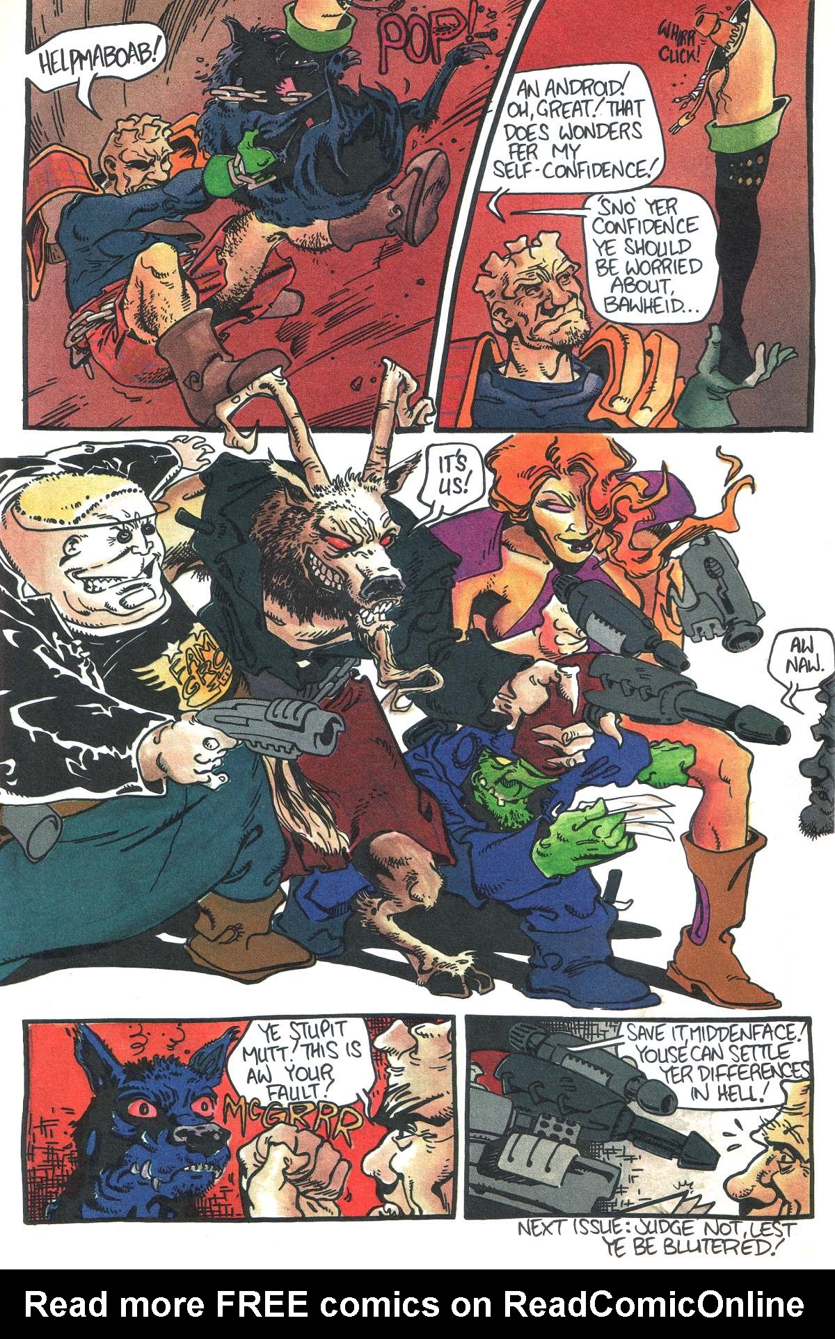 Read online Judge Dredd: The Megazine comic -  Issue #18 - 34
