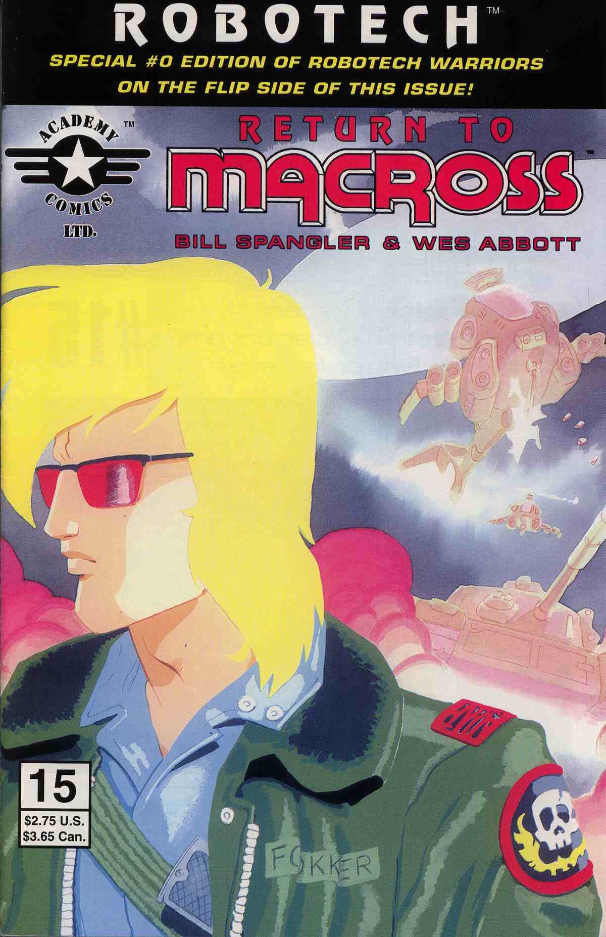 Read online Robotech: Return to Macross comic -  Issue #15 - 1