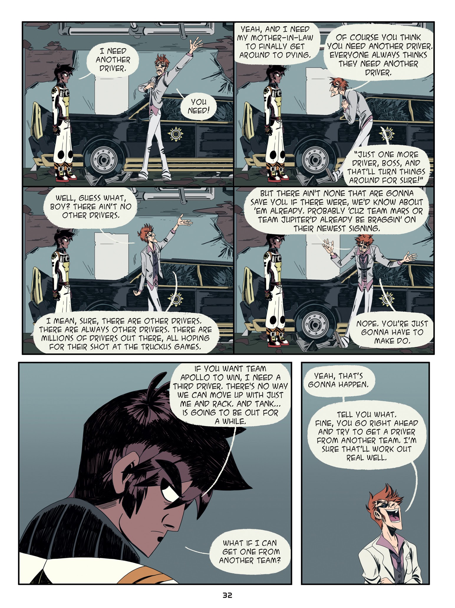 Read online Truckus Maximus comic -  Issue # TPB (Part 1) - 31