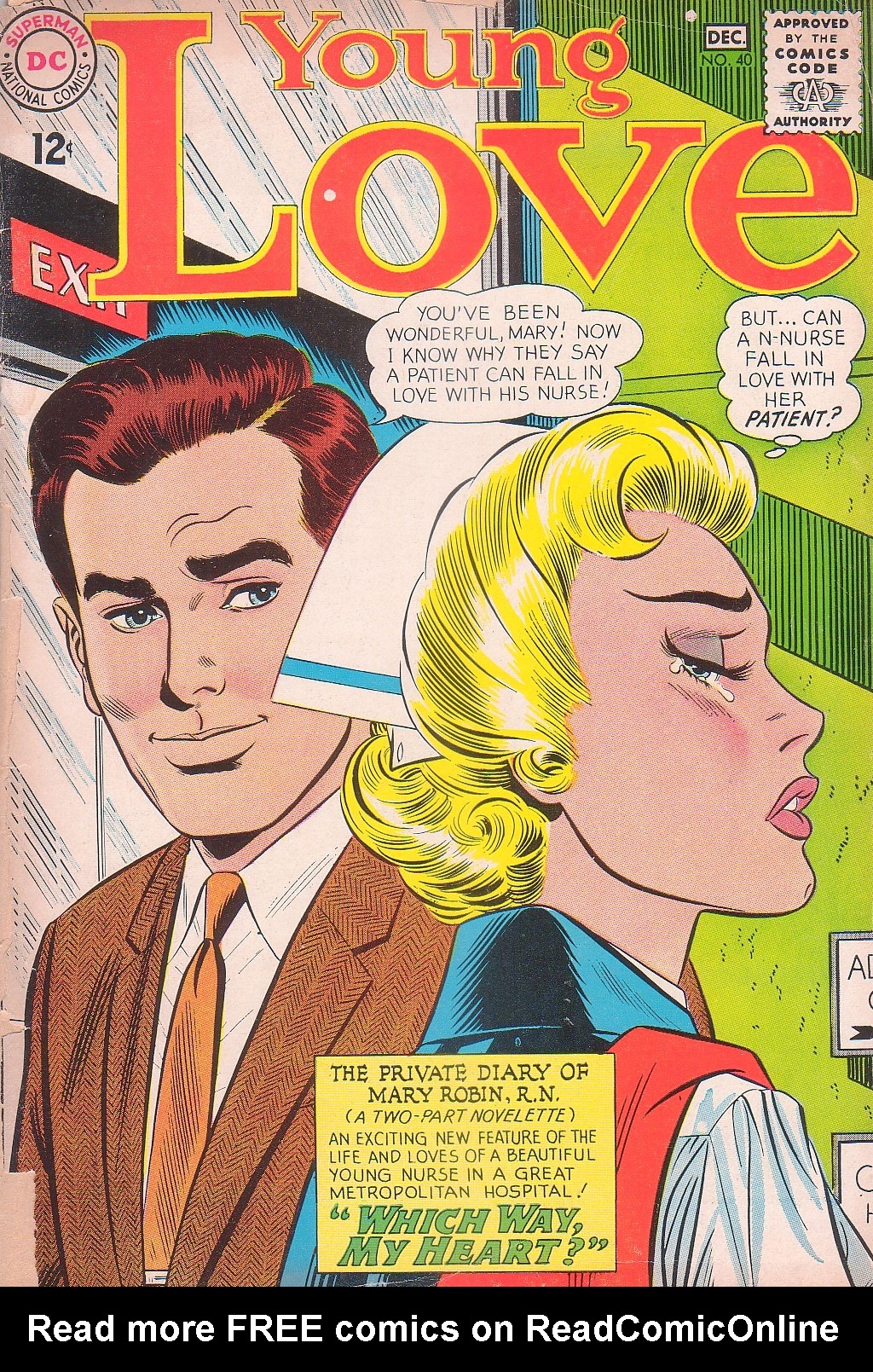 Read online Young Love (1963) comic -  Issue #40 - 1