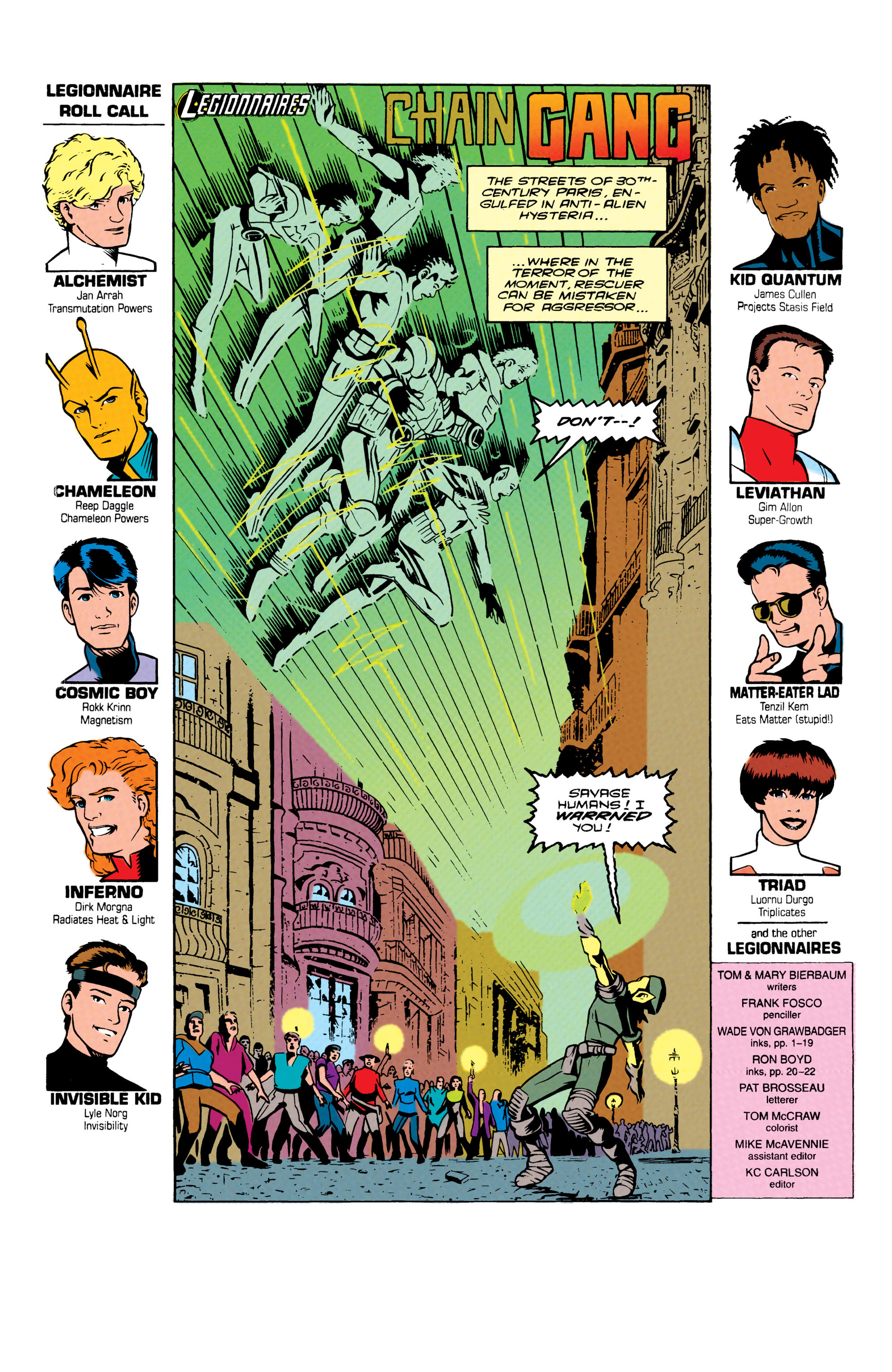 Read online Legionnaires comic -  Issue #13 - 2