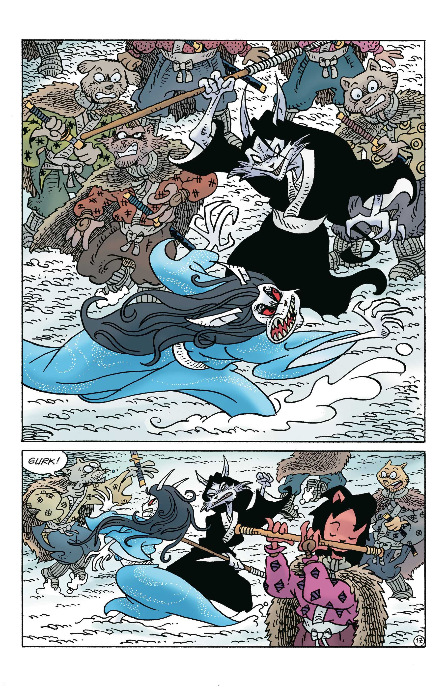 Read online Usagi Yojimbo: Ice and Snow comic -  Issue #3 - 19