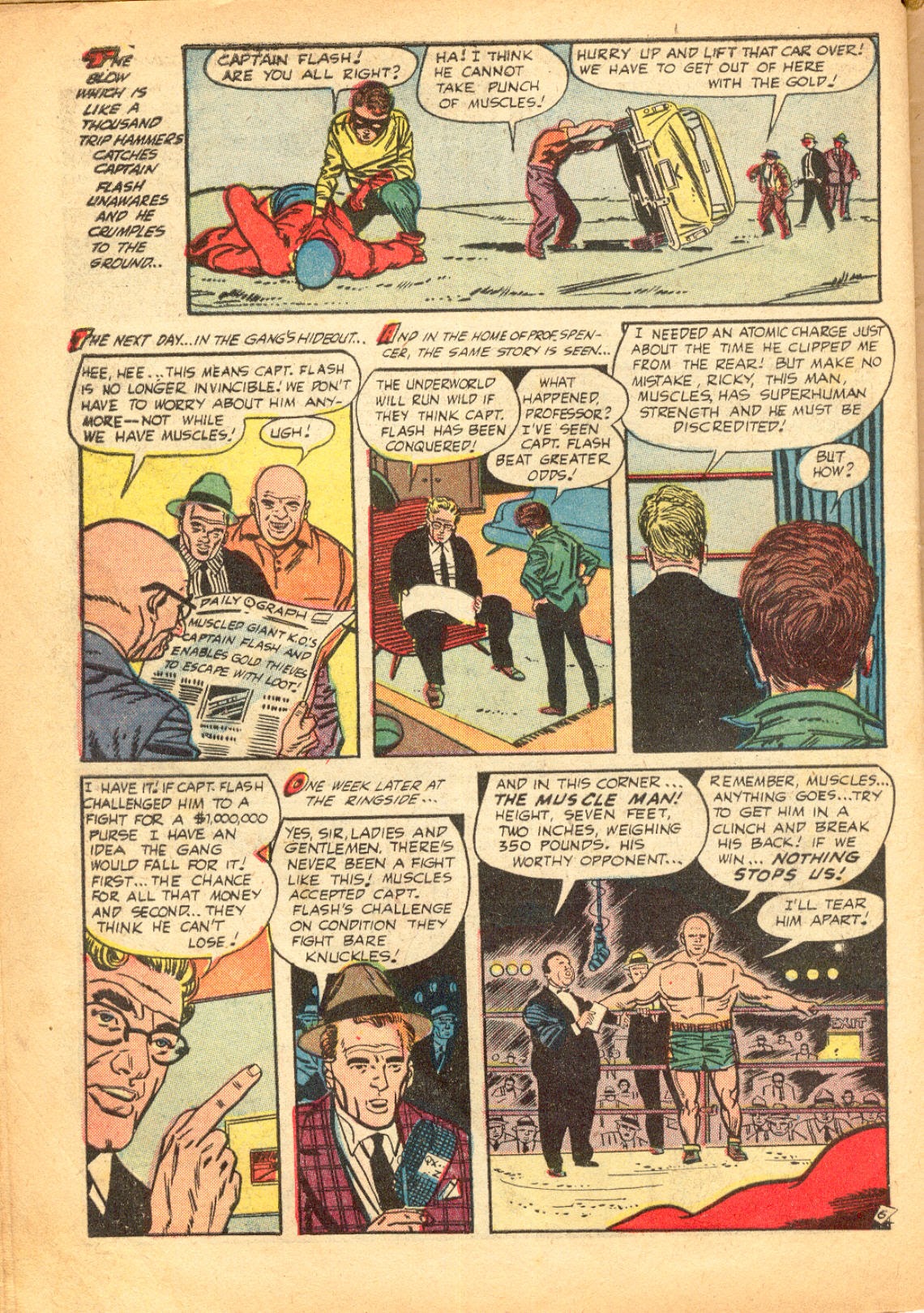 Read online Captain Flash comic -  Issue #3 - 8