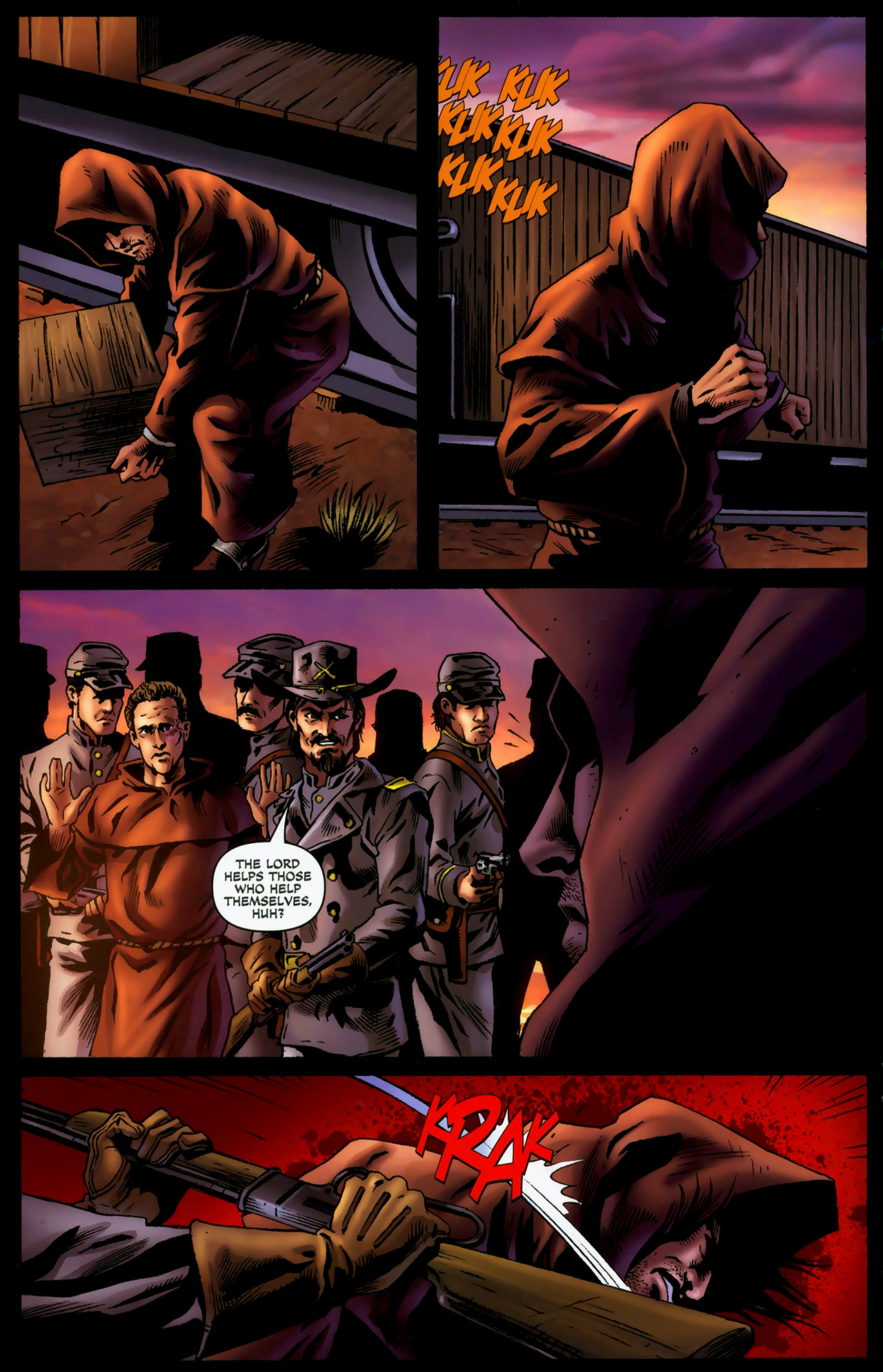 Read online The Man with No Name comic -  Issue #4 - 21