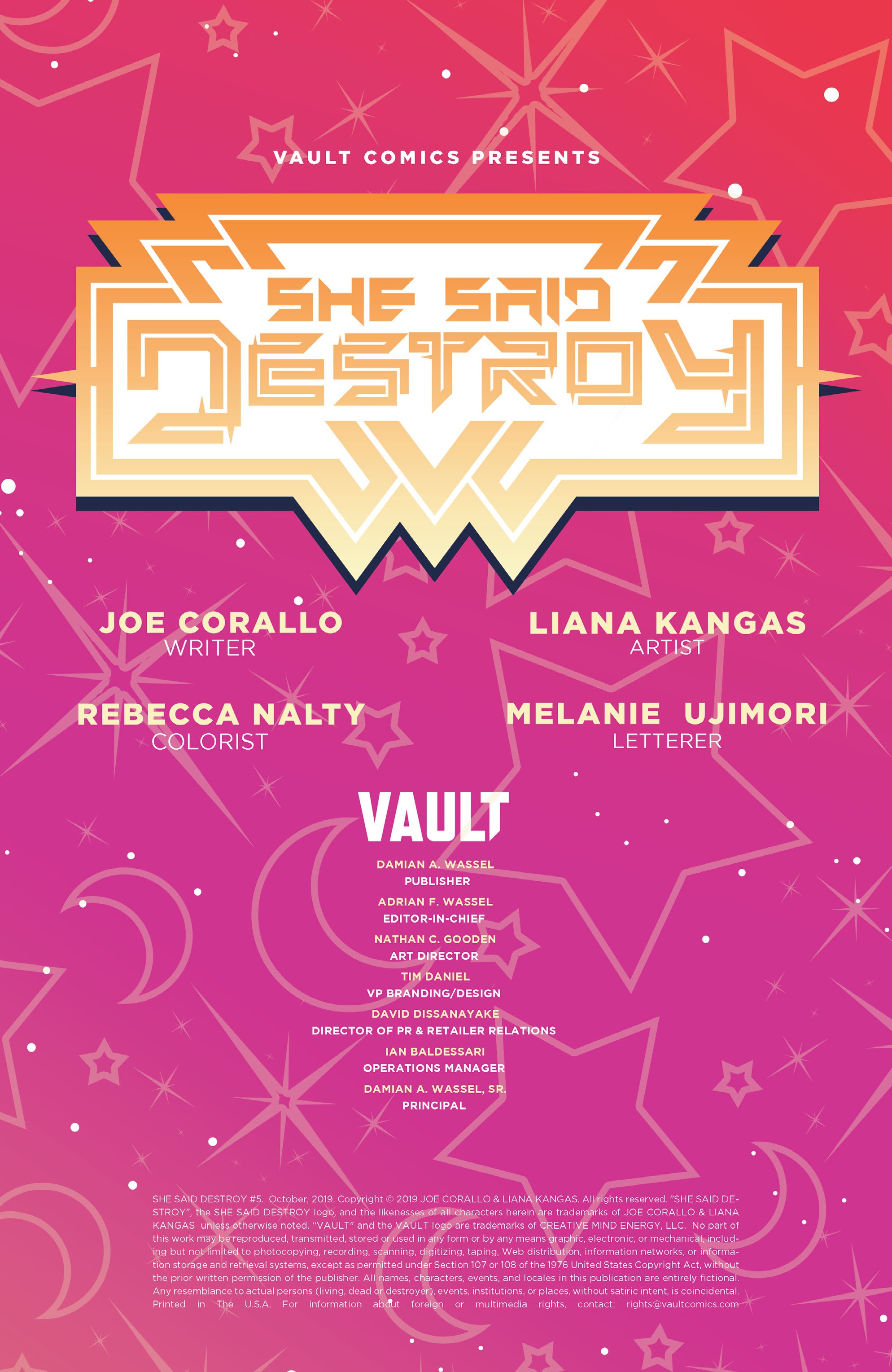 Read online She Said Destroy comic -  Issue #5 - 3