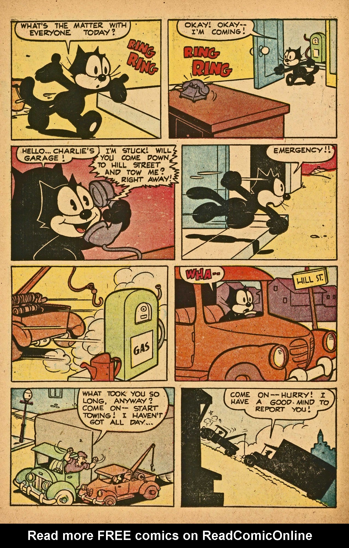 Read online Felix the Cat (1951) comic -  Issue #42 - 16