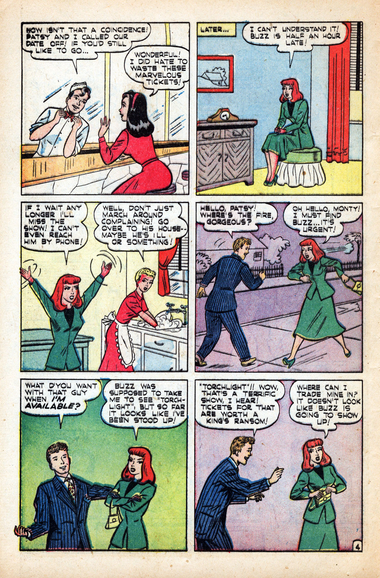 Read online Patsy Walker comic -  Issue #26 - 44