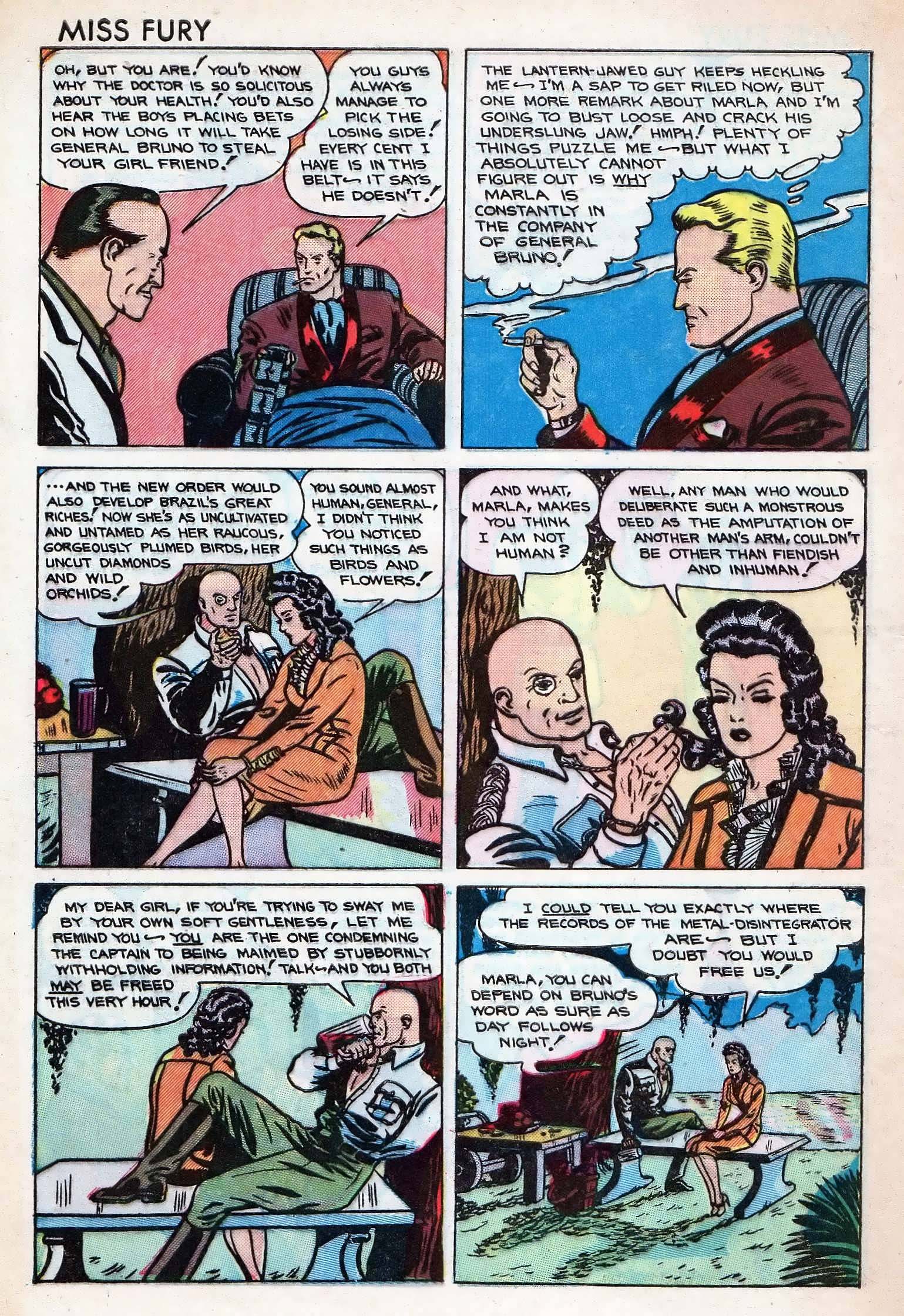 Read online Miss Fury Comics comic -  Issue #5 - 40