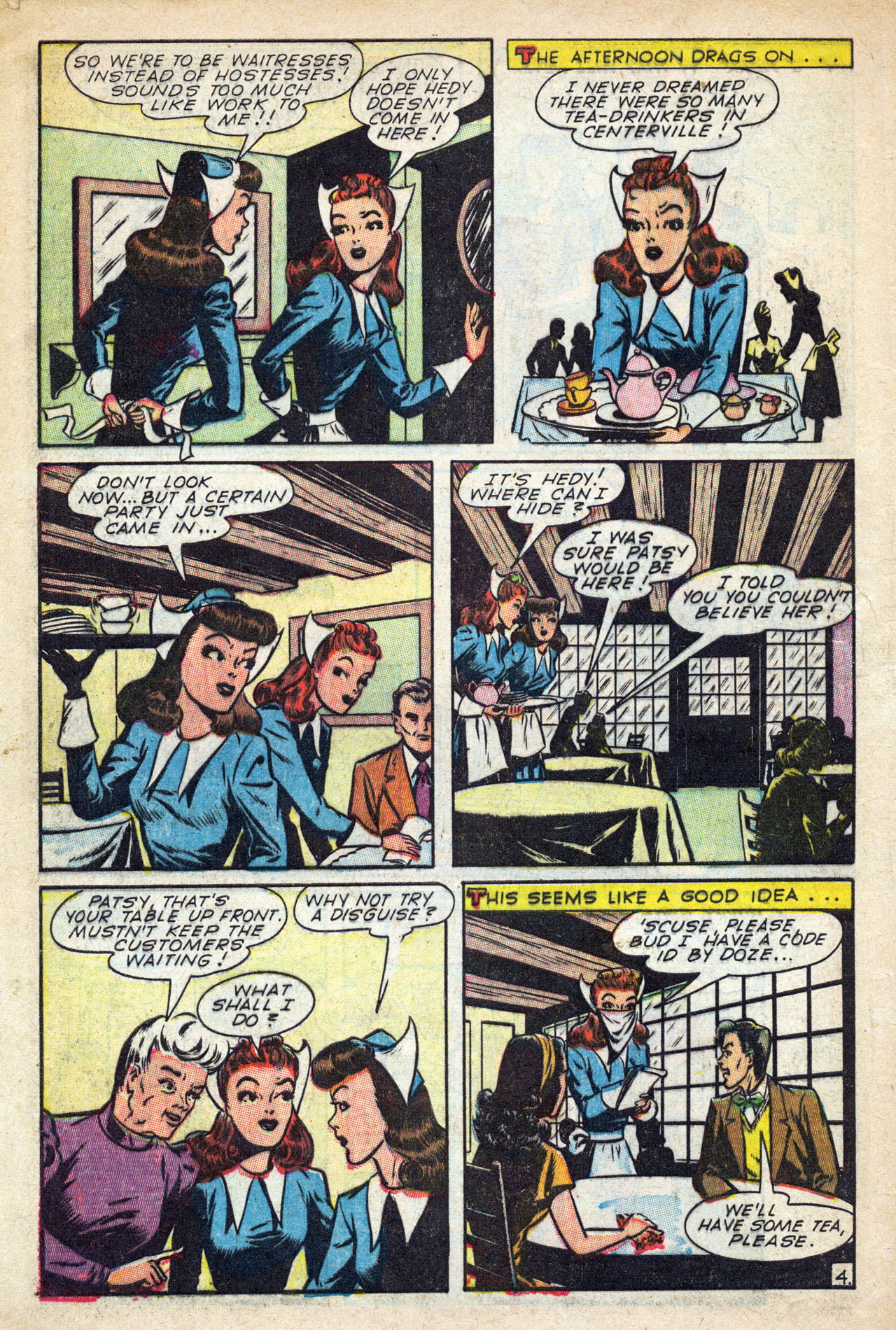 Read online Patsy Walker comic -  Issue #6 - 6