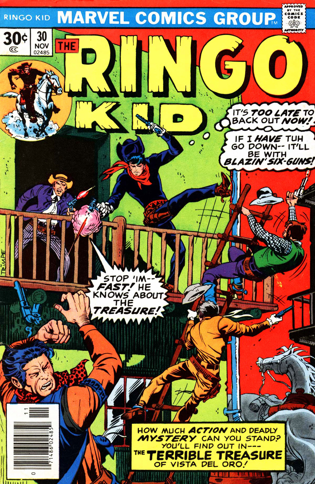 Read online Ringo Kid (1970) comic -  Issue #30 - 1