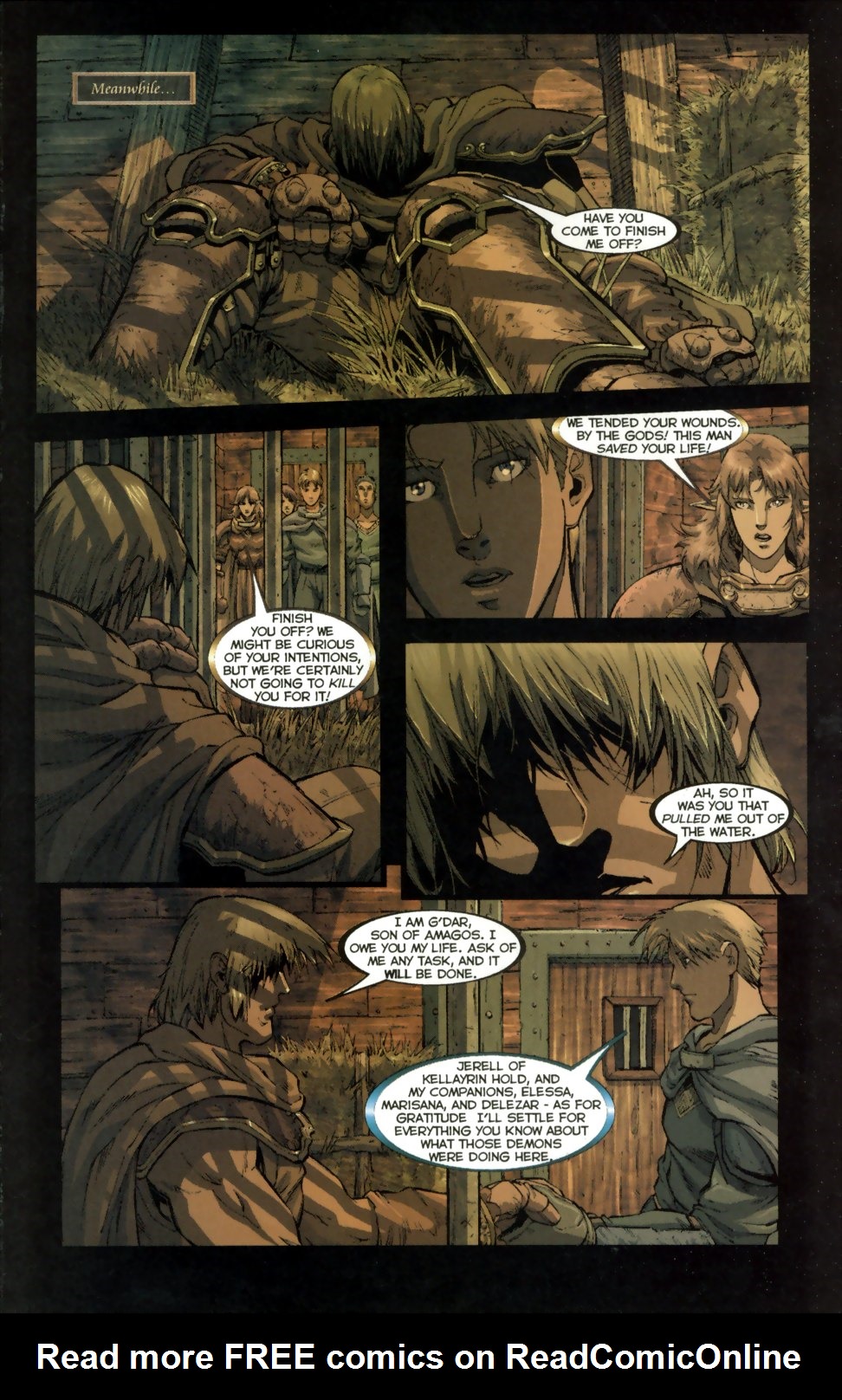 Read online Warlands comic -  Issue #5 - 17