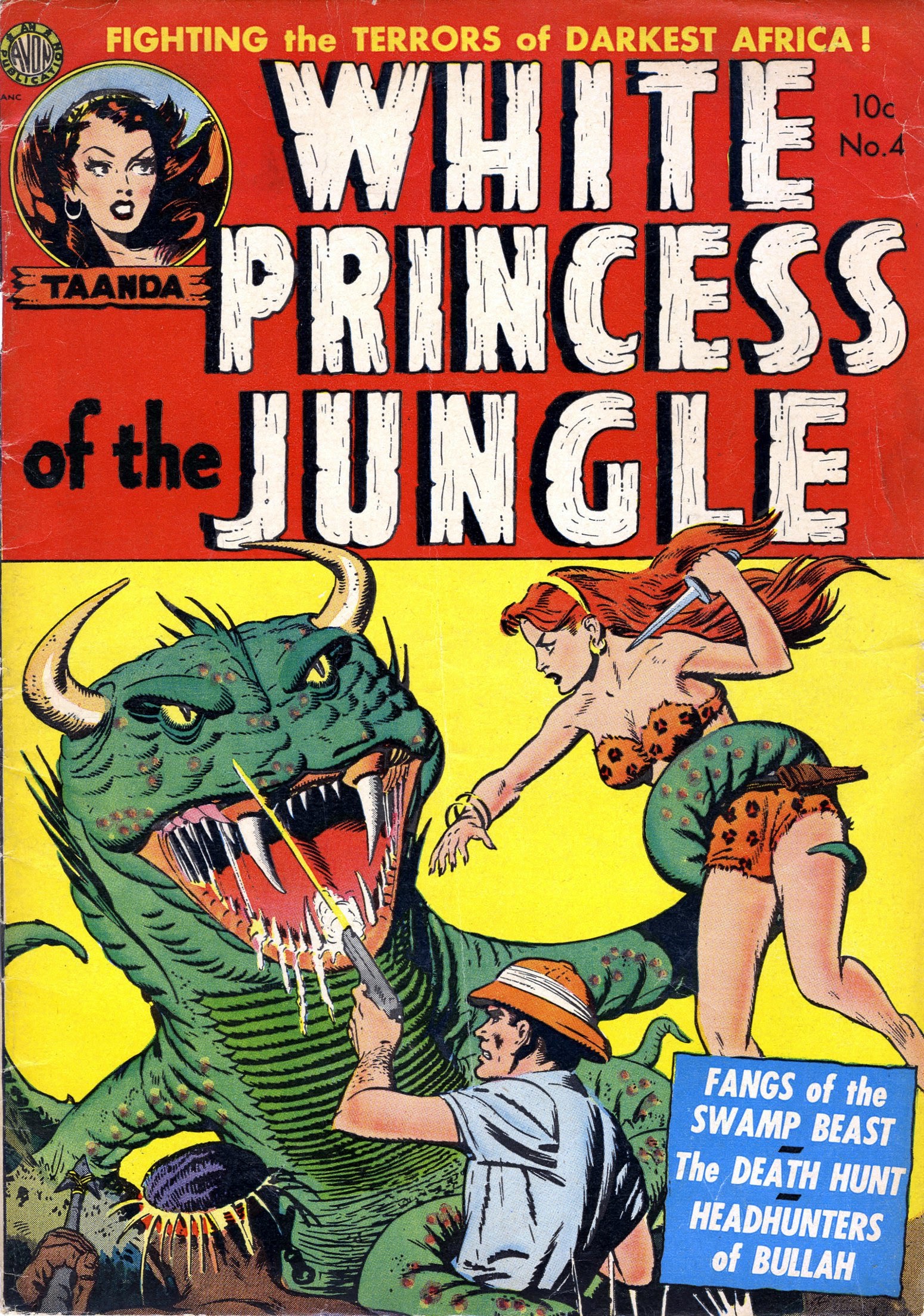 Read online Taanda White Princess of the Jungle comic -  Issue #4 - 1