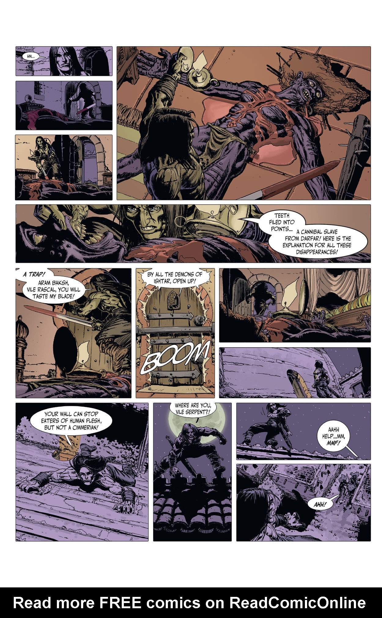 Read online The Cimmerian comic -  Issue # TPB 3 - 88