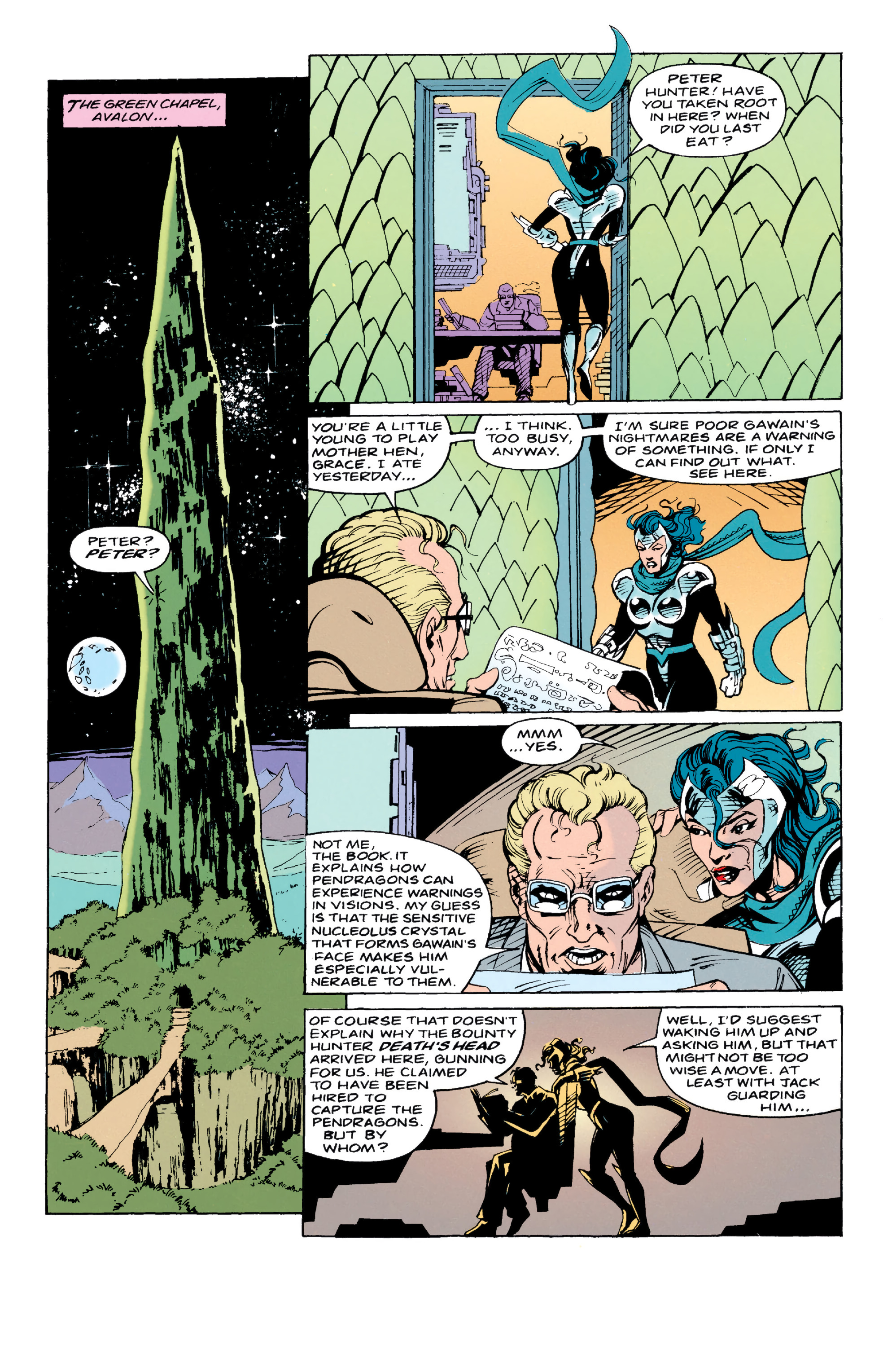 Read online Knights of Pendragon Omnibus comic -  Issue # TPB (Part 9) - 15