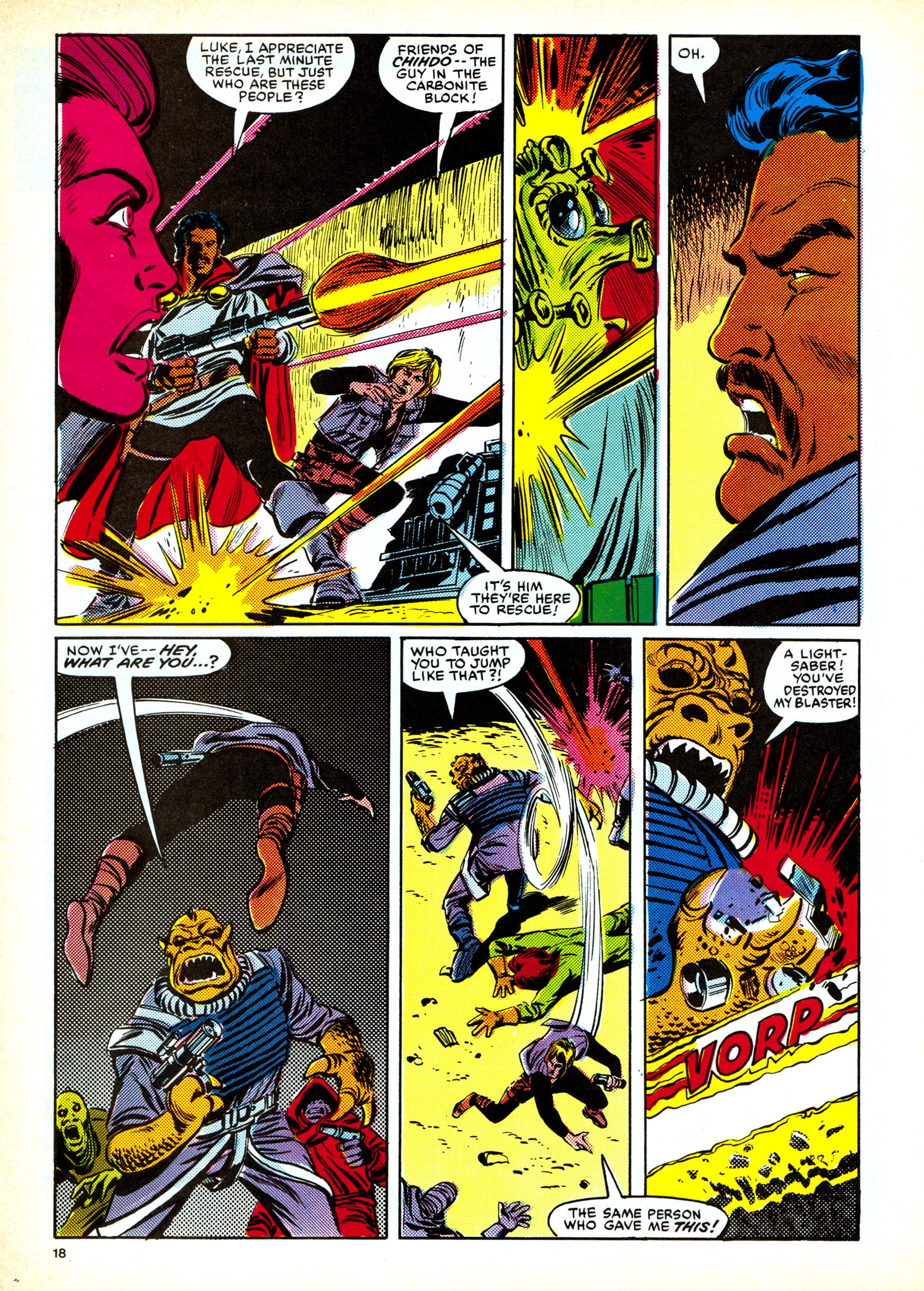 Read online Return of the Jedi comic -  Issue #152 - 18