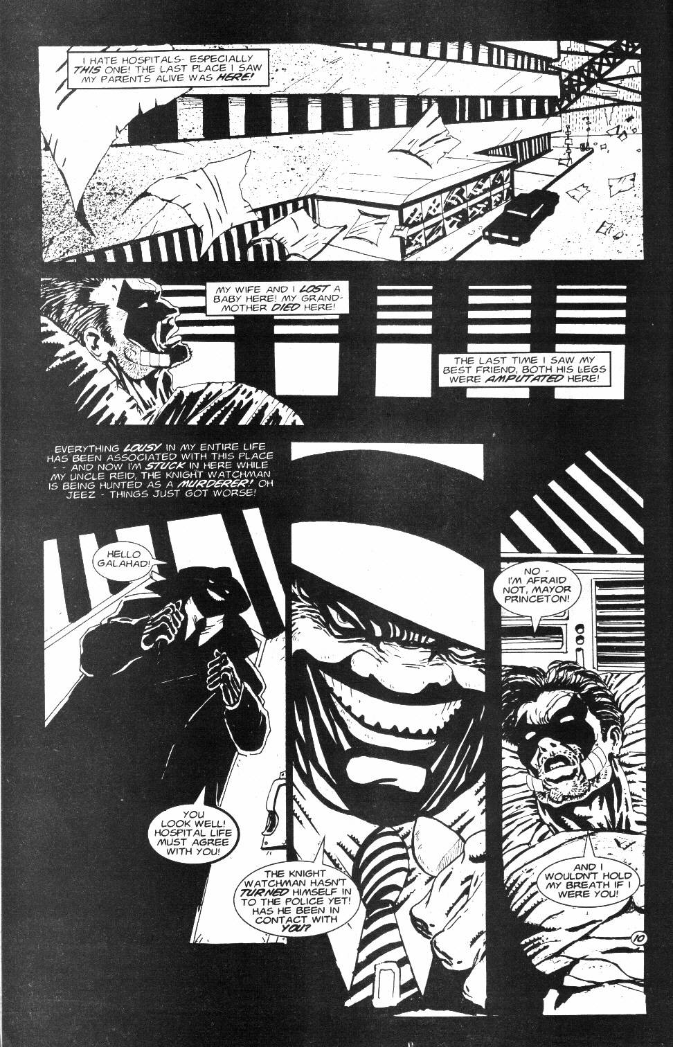 Read online Knight Watchman: Graveyard Shift comic -  Issue #2 - 12