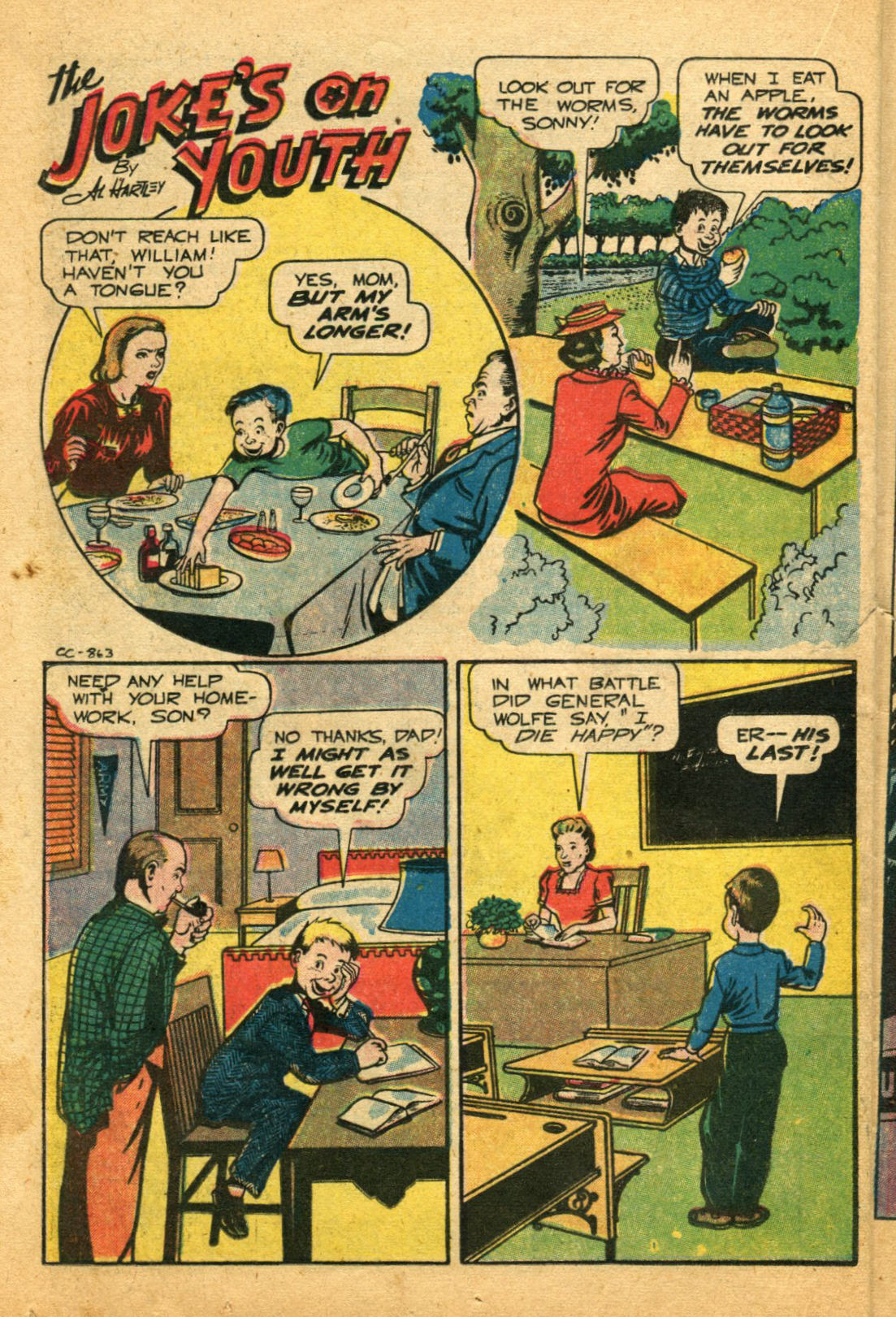 Read online Exciting Comics comic -  Issue #55 - 34