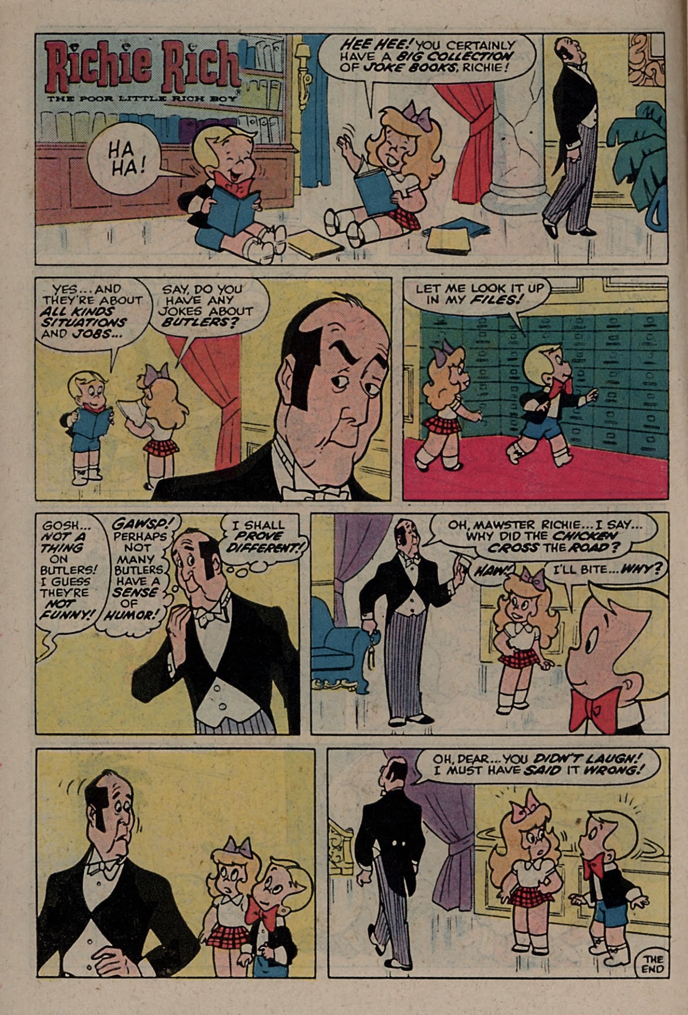 Read online Richie Rich & Dollar the Dog comic -  Issue #21 - 10