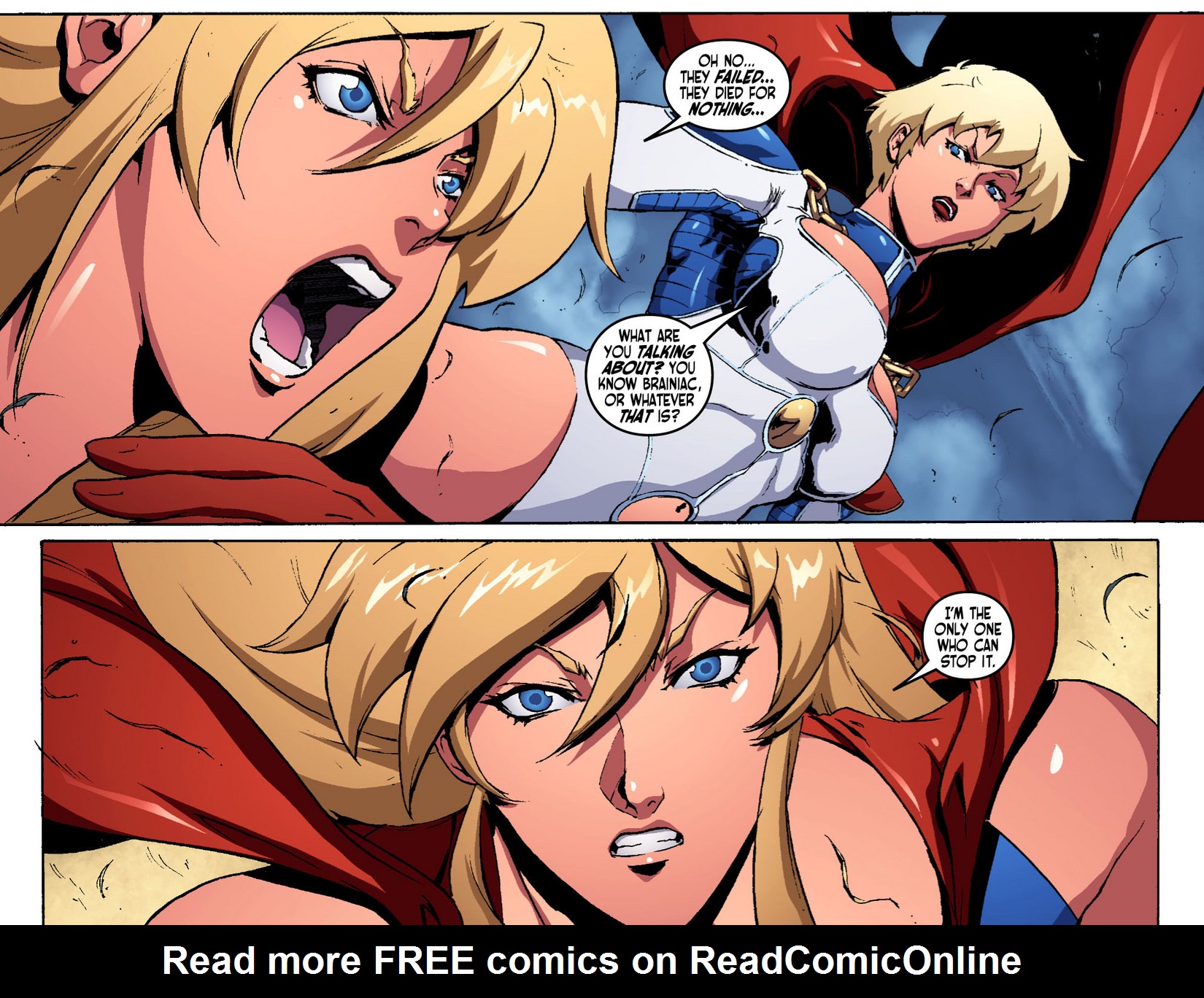 Read online Ame-Comi: Supergirl comic -  Issue #1 - 12