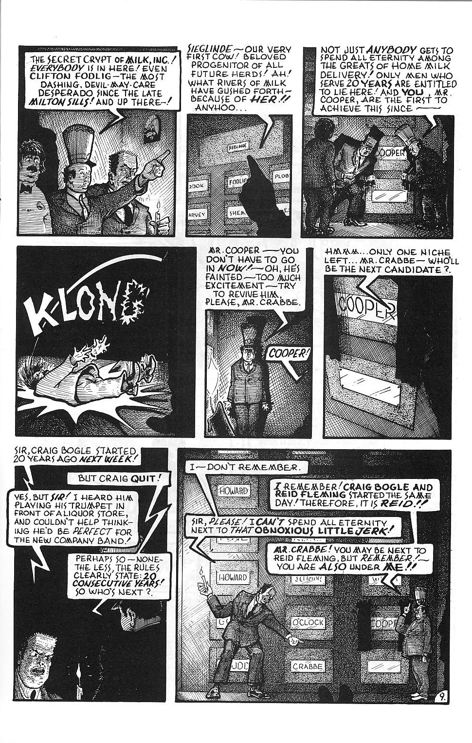 Read online Reid Fleming, World's Toughest Milkman (1980) comic -  Issue #9 - 11