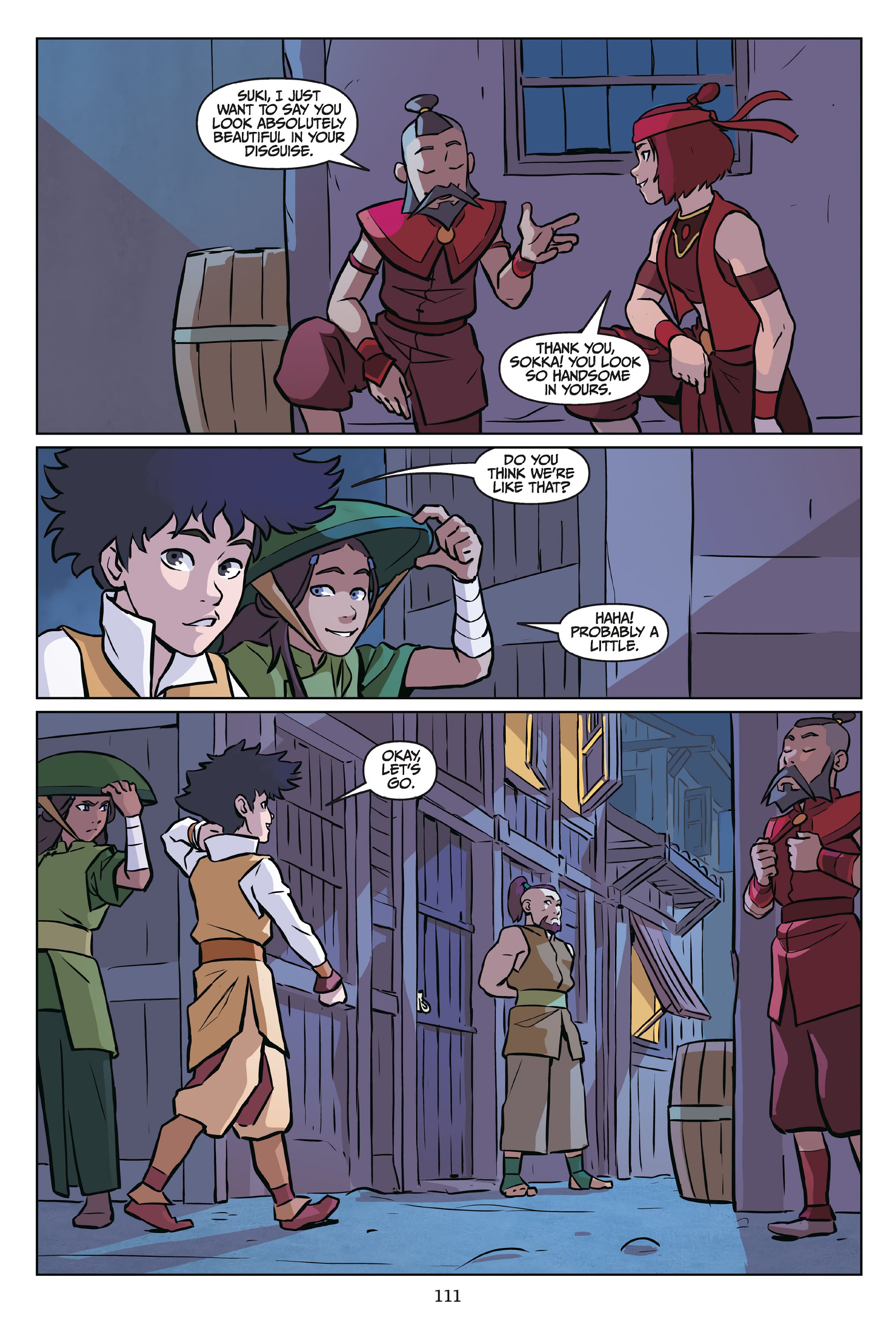 Read online Nickelodeon Avatar: The Last Airbender - Imbalance comic -  Issue # _Omnibus (Part 2) - 12