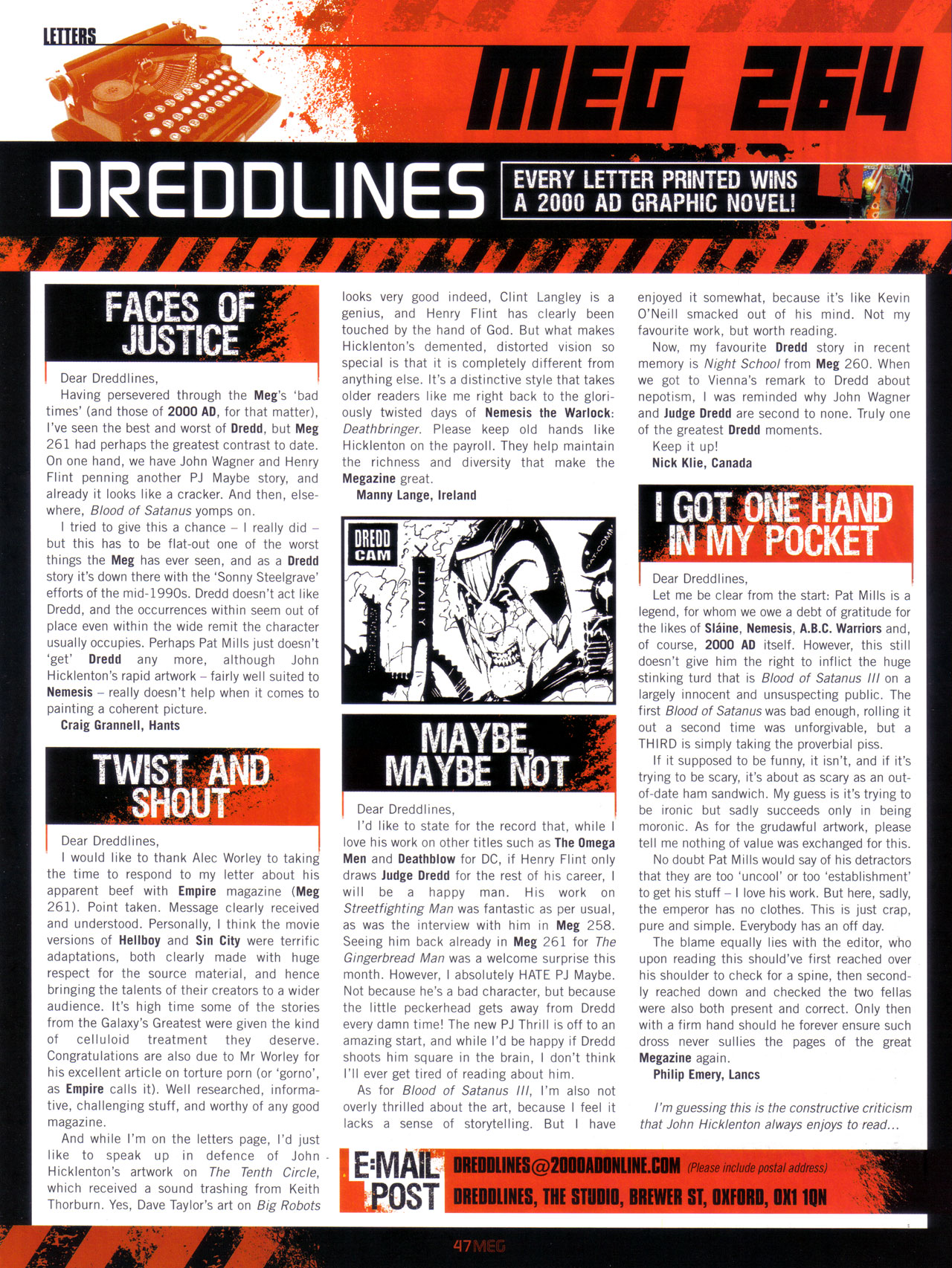 Read online Judge Dredd Megazine (Vol. 5) comic -  Issue #264 - 46