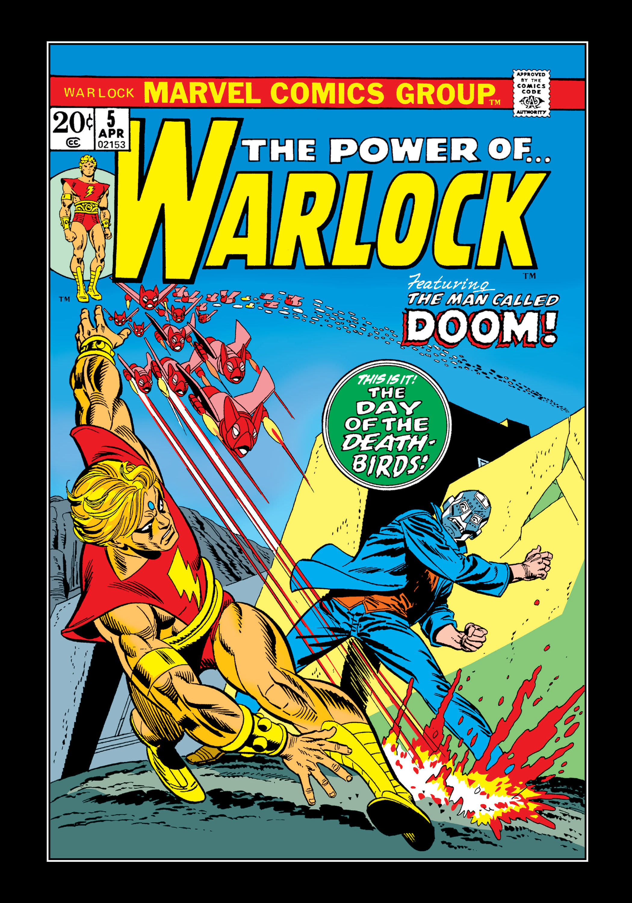 Read online Marvel Masterworks: Warlock comic -  Issue # TPB 1 (Part 2) - 39