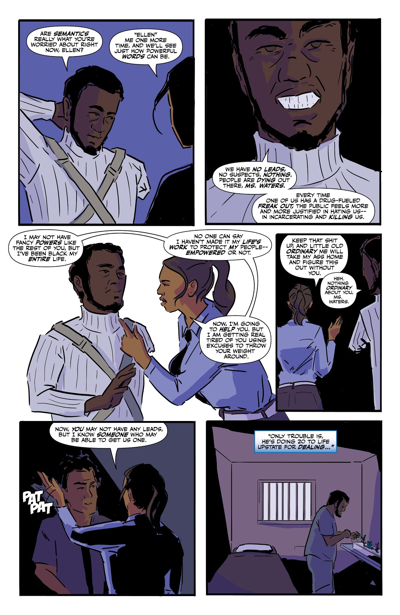 Read online Black (AF): Devil's Dye comic -  Issue #1 - 17