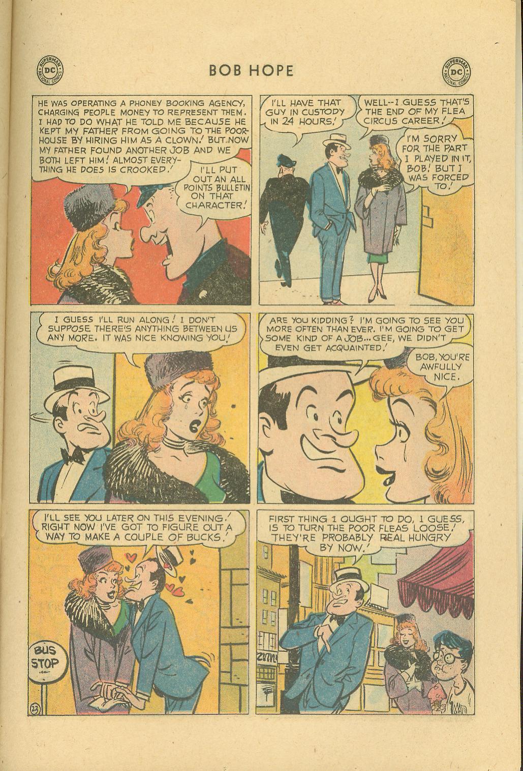 Read online The Adventures of Bob Hope comic -  Issue #67 - 27