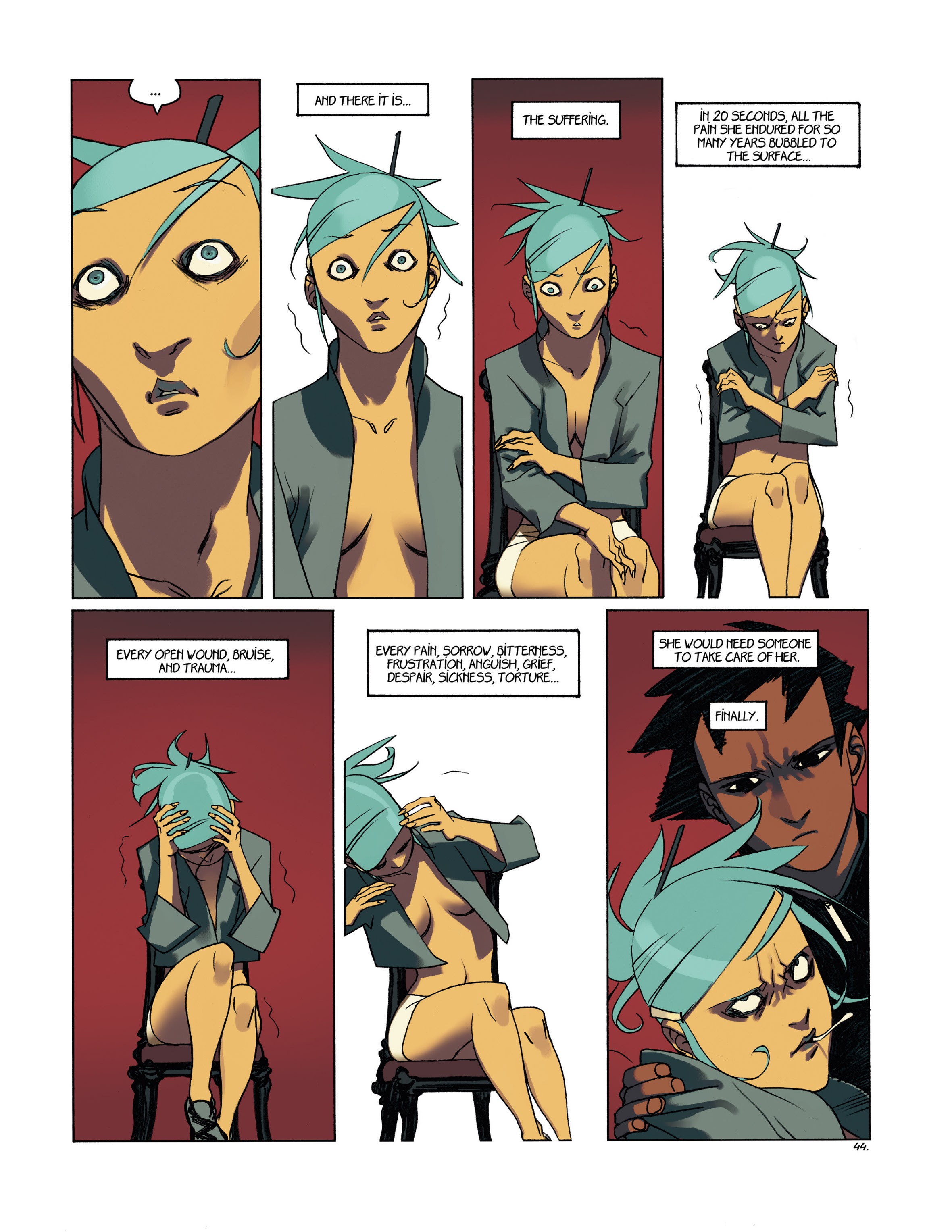 Read online Naja comic -  Issue #10 - 21