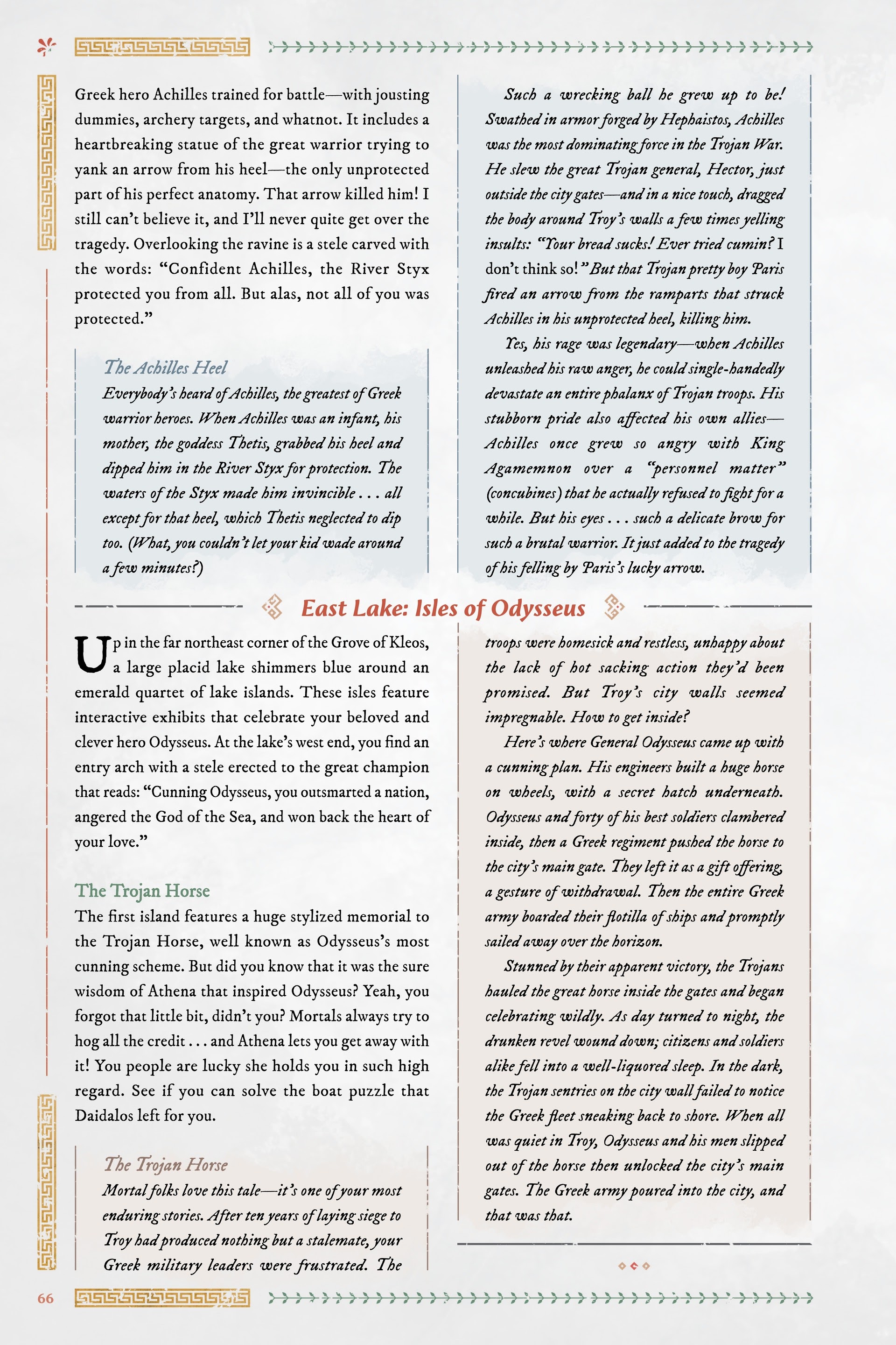 Read online Immortals Fenyx Rising: A Traveler's Guide to the Golden Isle comic -  Issue # TPB - 66