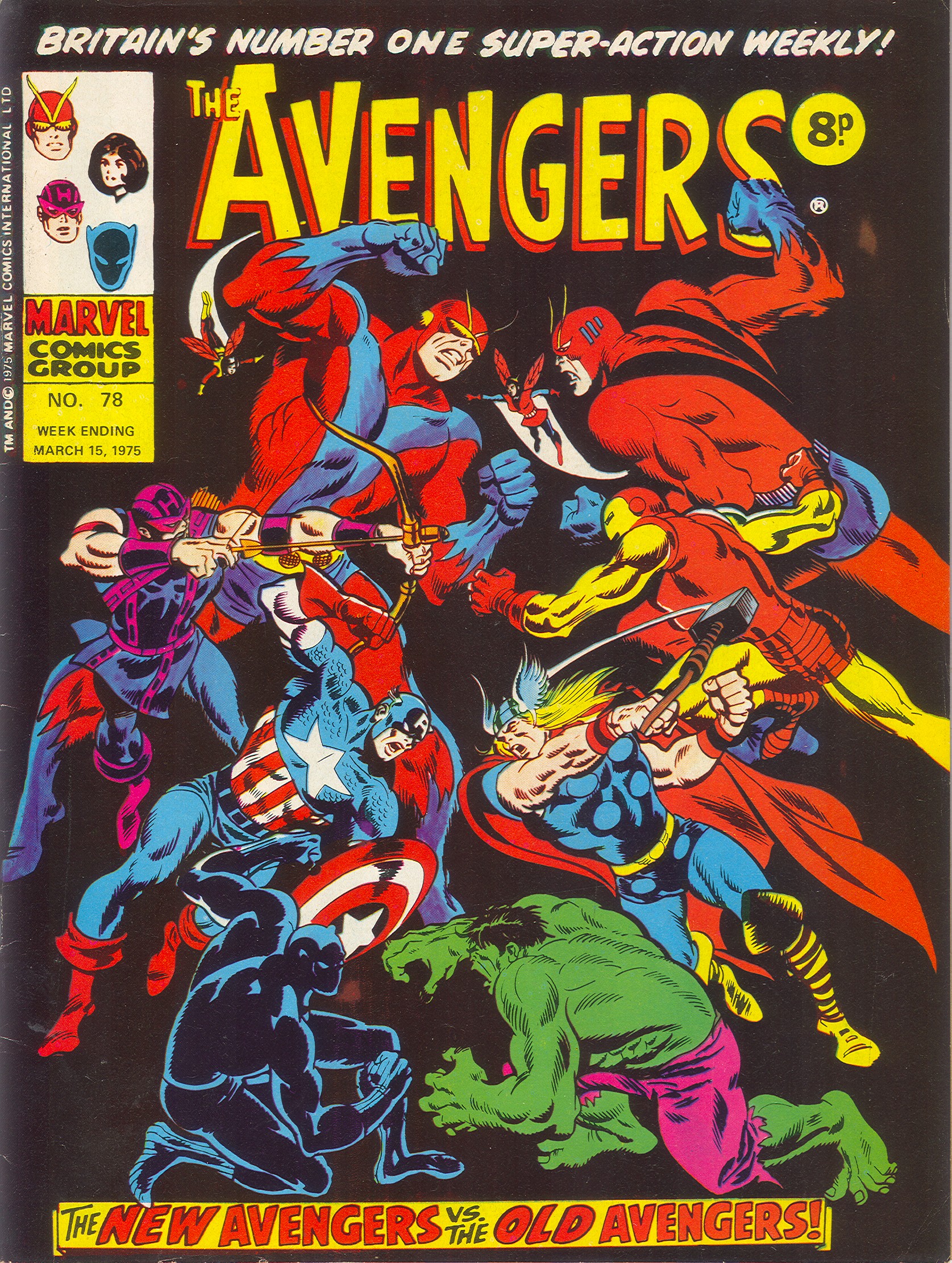Read online The Avengers (1973) comic -  Issue #78 - 1