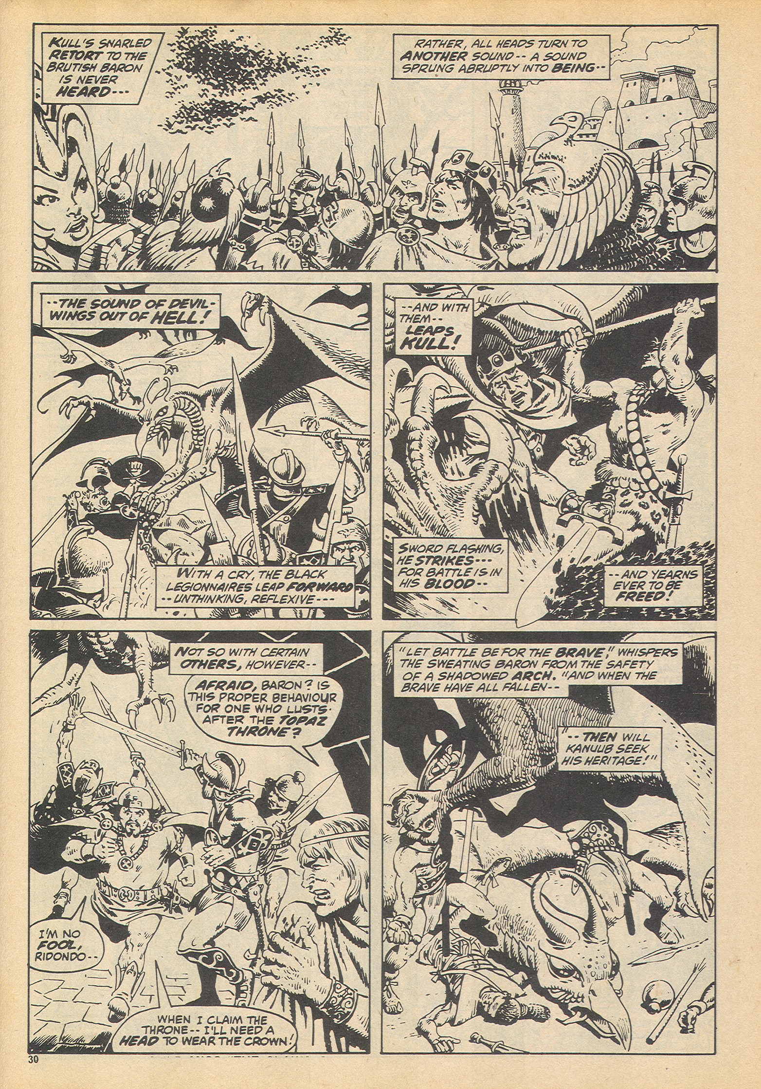 Read online The Savage Sword of Conan (1975) comic -  Issue #17 - 30